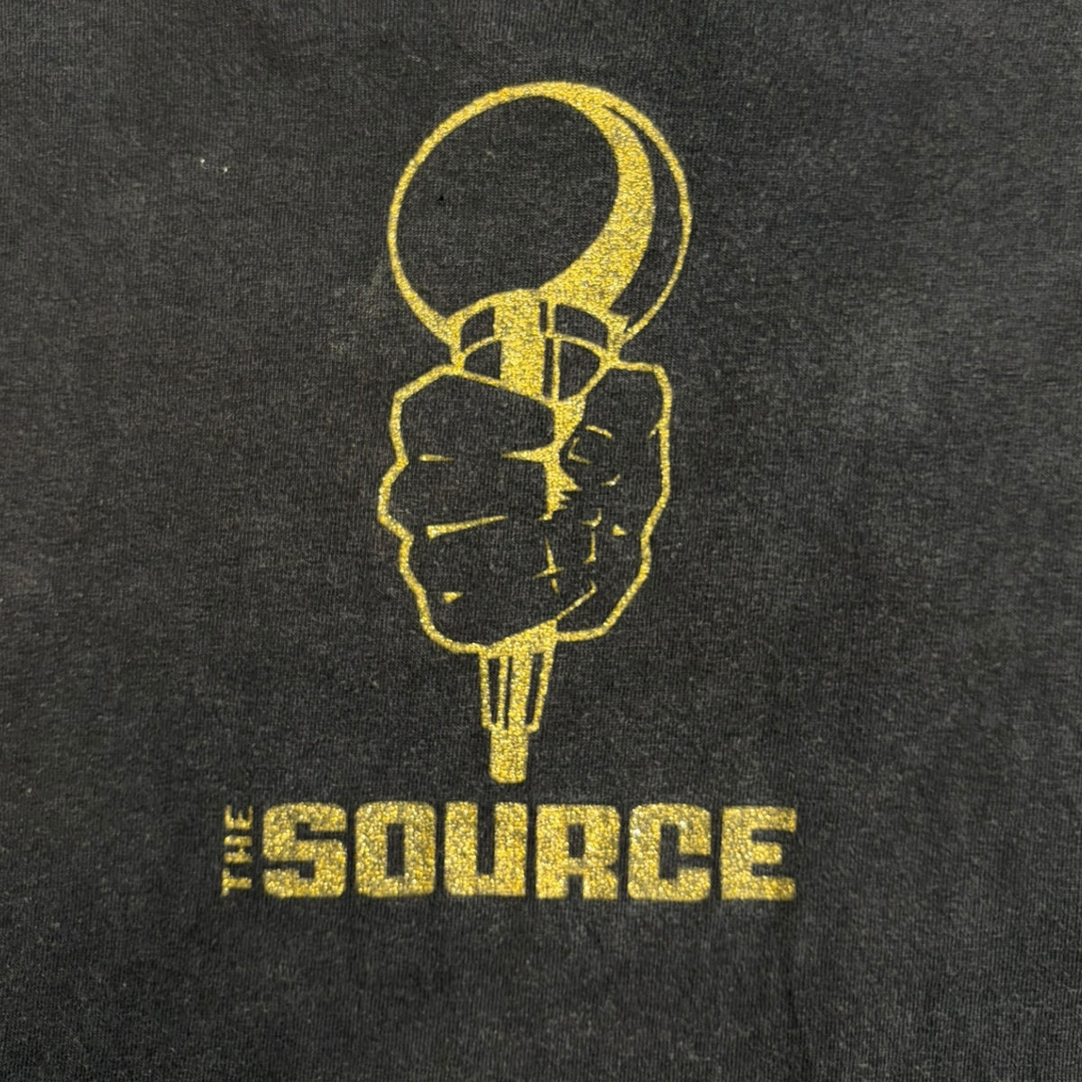Vintage 90s Biggie Smalls “Notorious B.I.G” The Source Magazine Rap T-Shirt Black