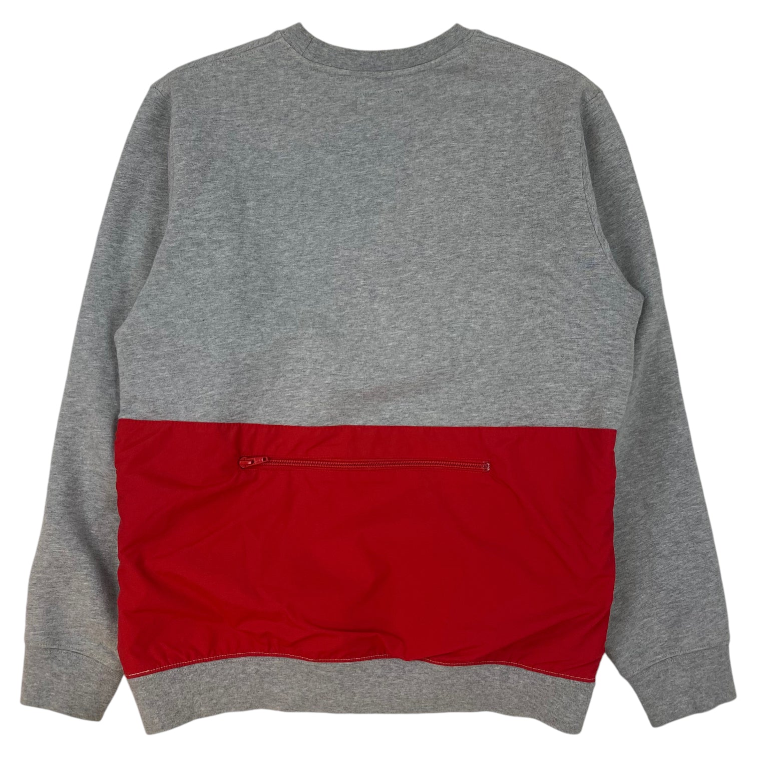 Y2K Stüssy International Crewneck Grey