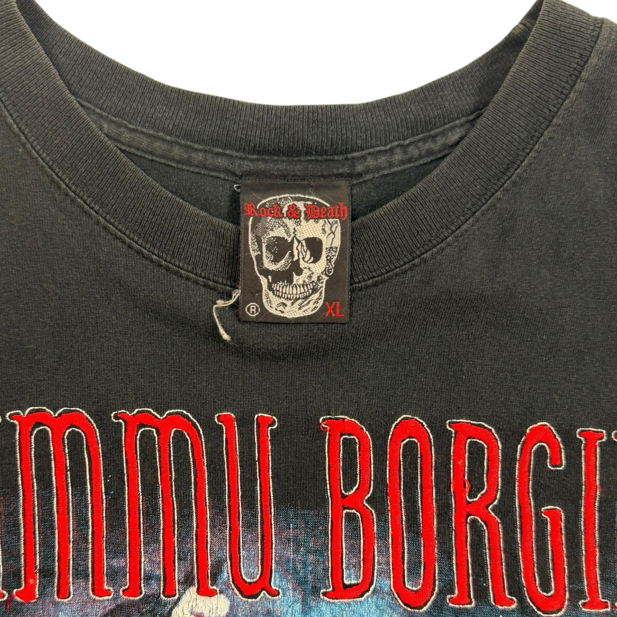 Vintage Dimmu Borger Puritanical Euphoric T-Shirt Black