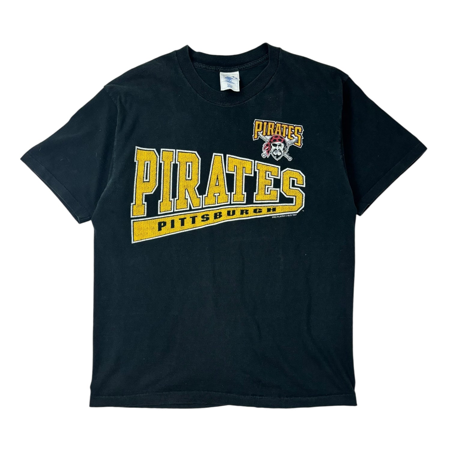 Vintage 1997 Pittsburg Pirates Pro Player T-Shirt Black