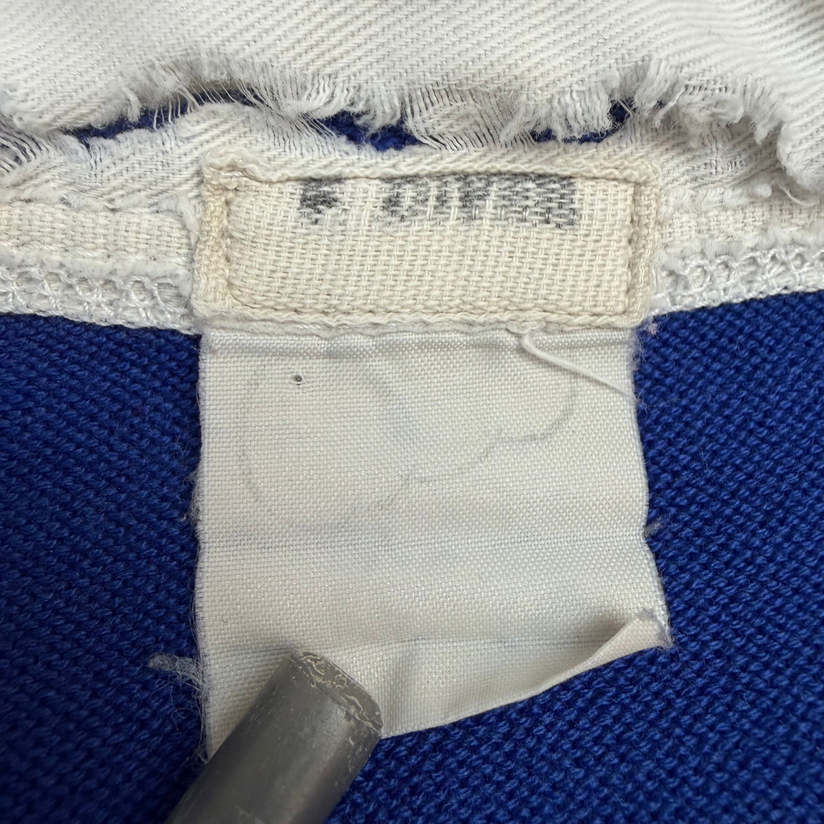 True Vintage 70s Rugby Shirt Blue