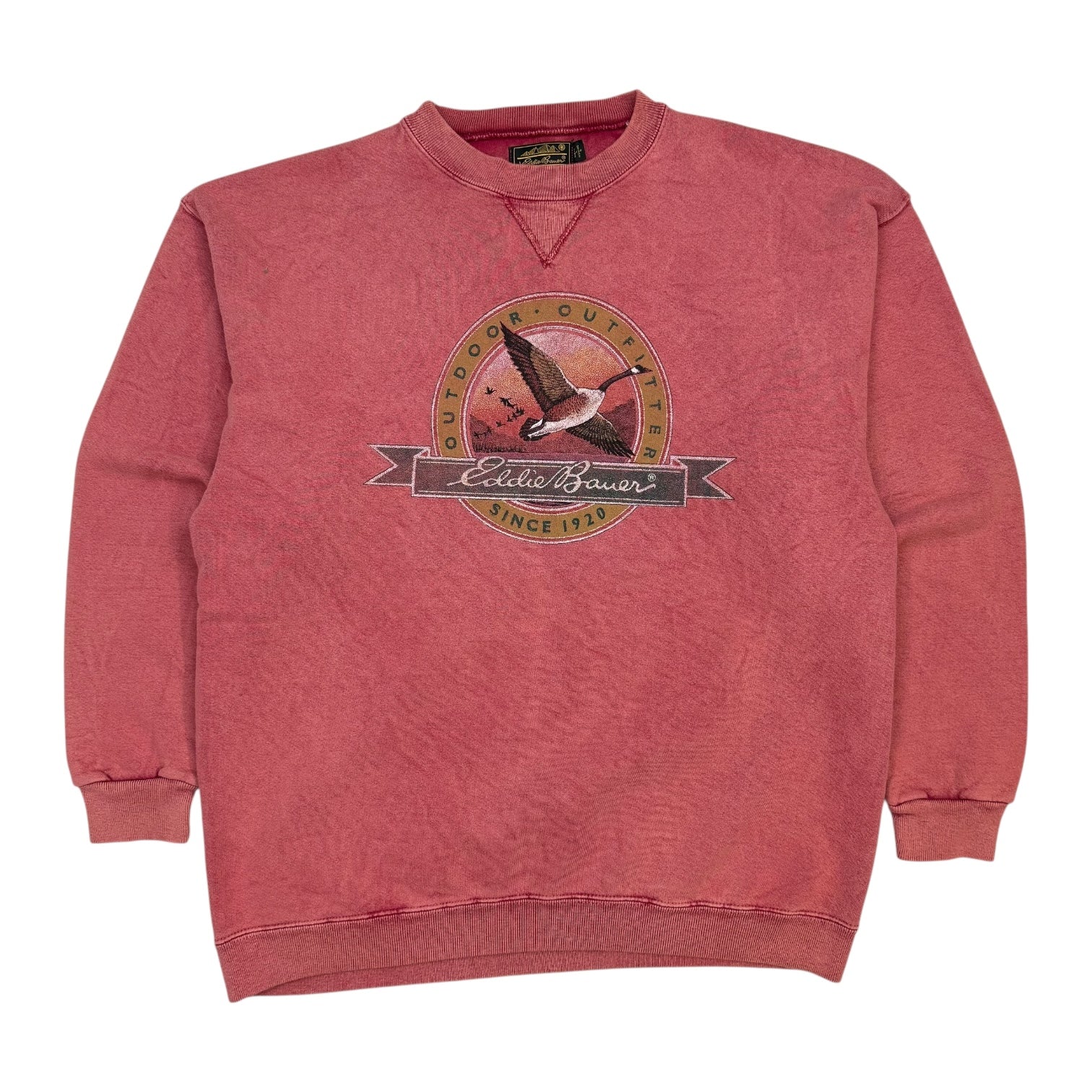 Vintage Eddie Bauer Crewneck Sweater Salmon