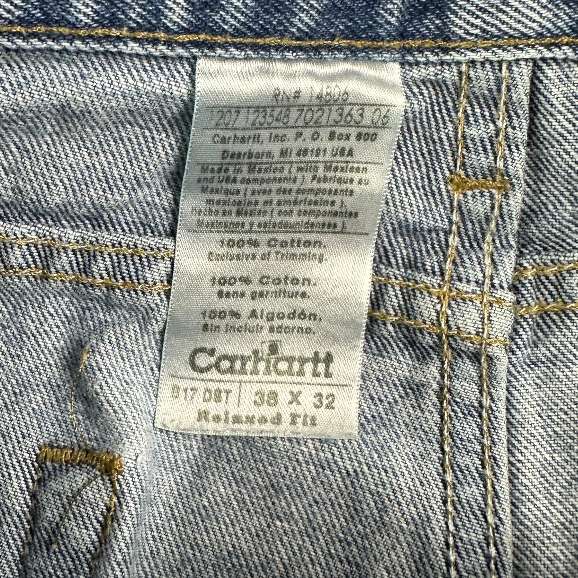 Vintage Carhartt Denim Jeans Blue