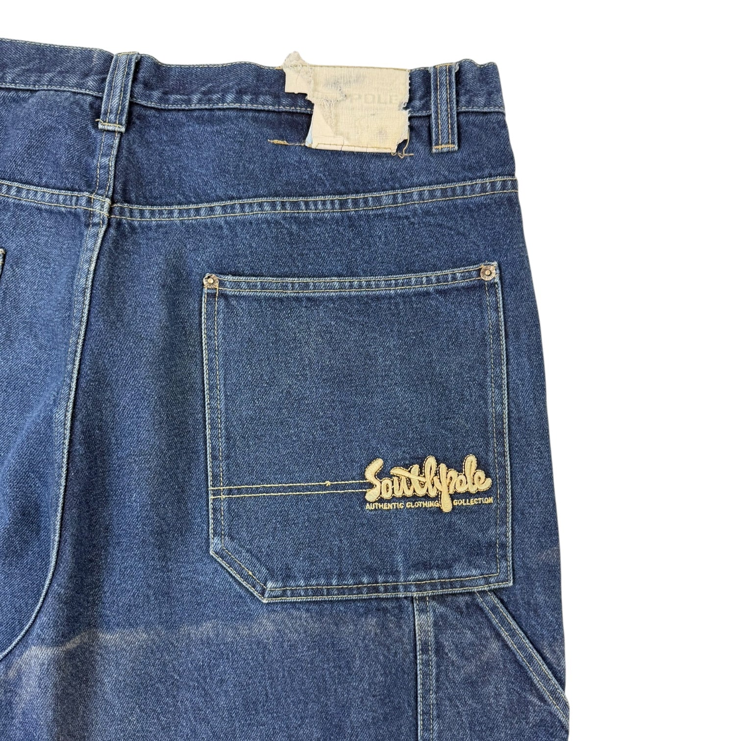 Vintage Southpole Y2K Baggy Carpenter Denim Jeans Medium Wash