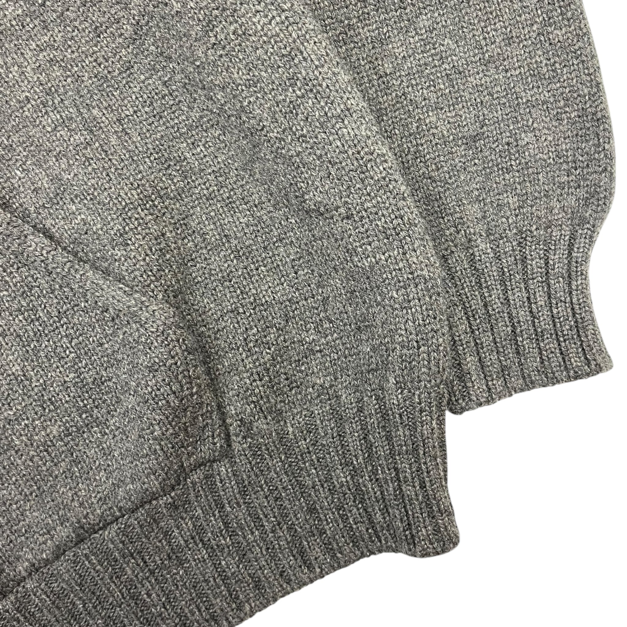 Fear of God Seventh Collection Knit Hoodie Dark Grey