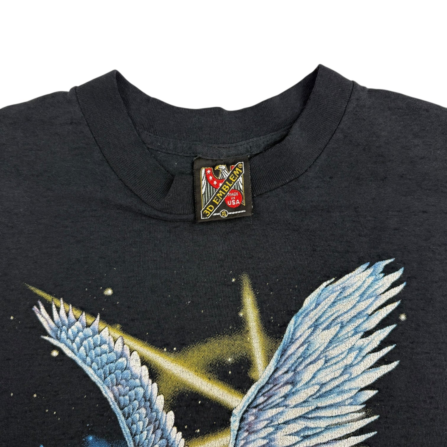 1992 3D Emblem Pegasus T-Shirt Black
