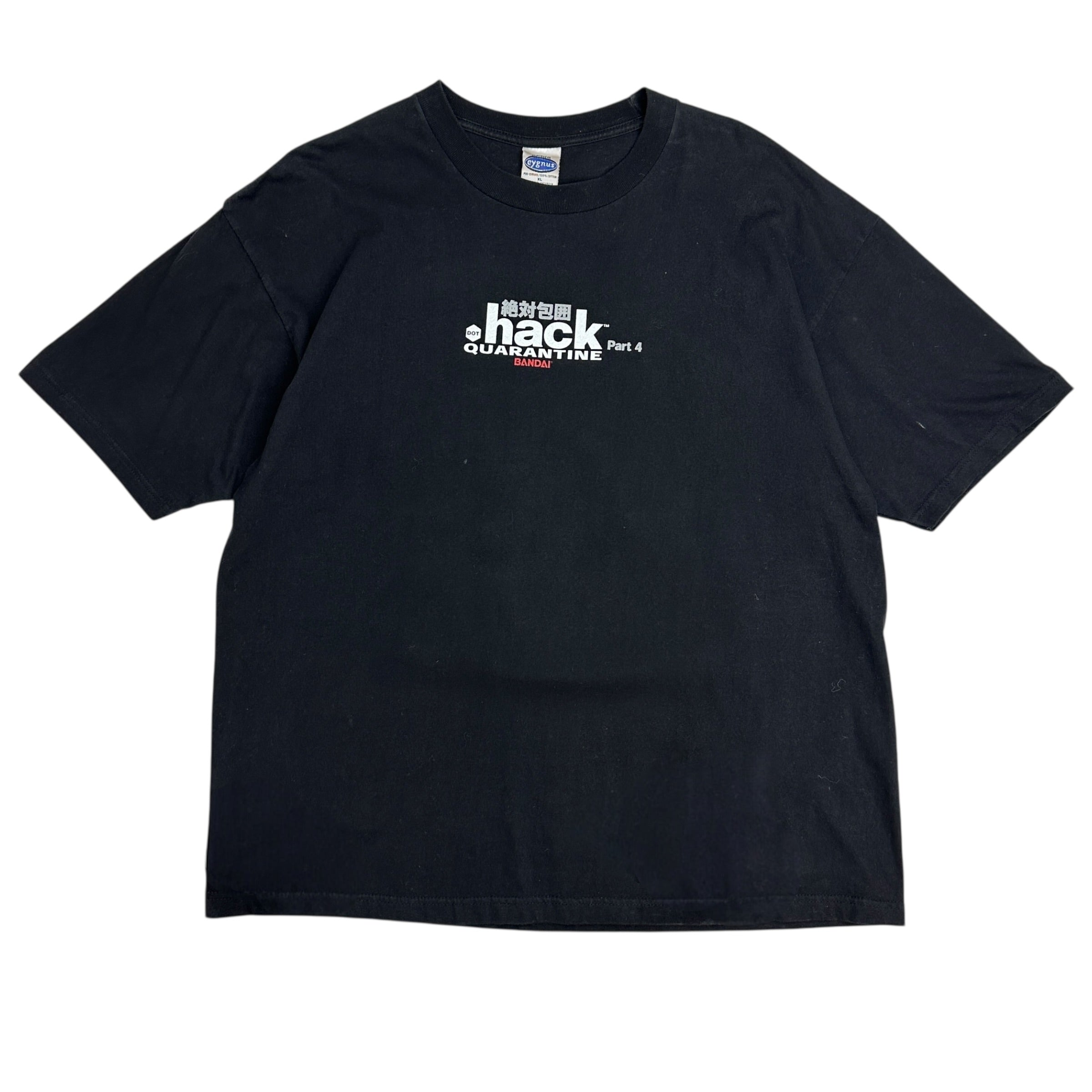 2001 Dot Hack Quarantine Helba Anime Tee Black