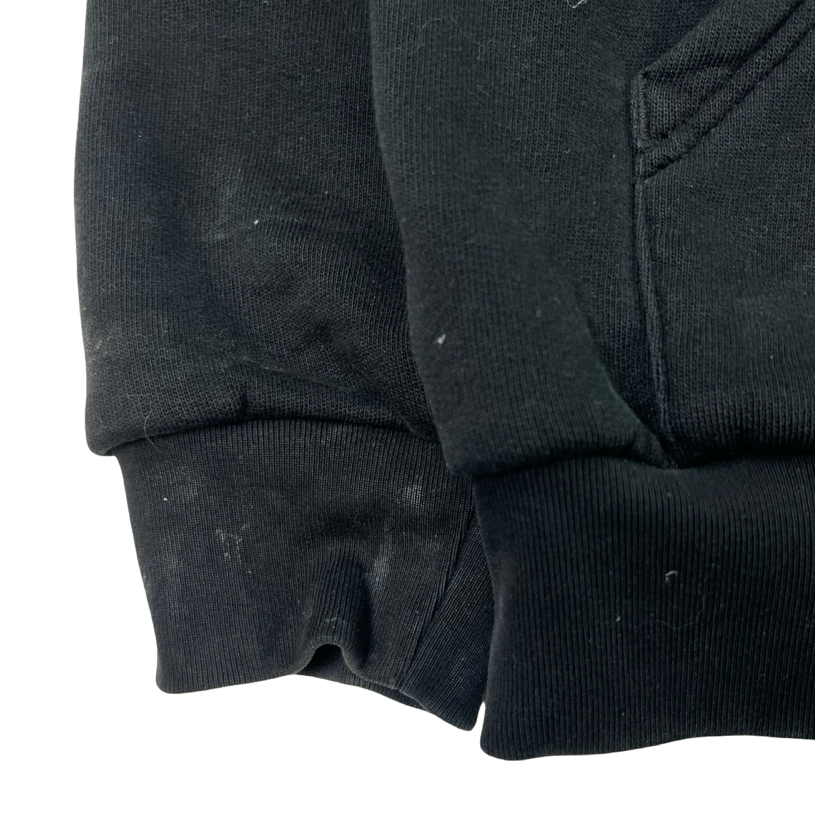 A Bathing Ape Skeleton Shark Heavy Washed Cropped Fit Full Zip Hoodie