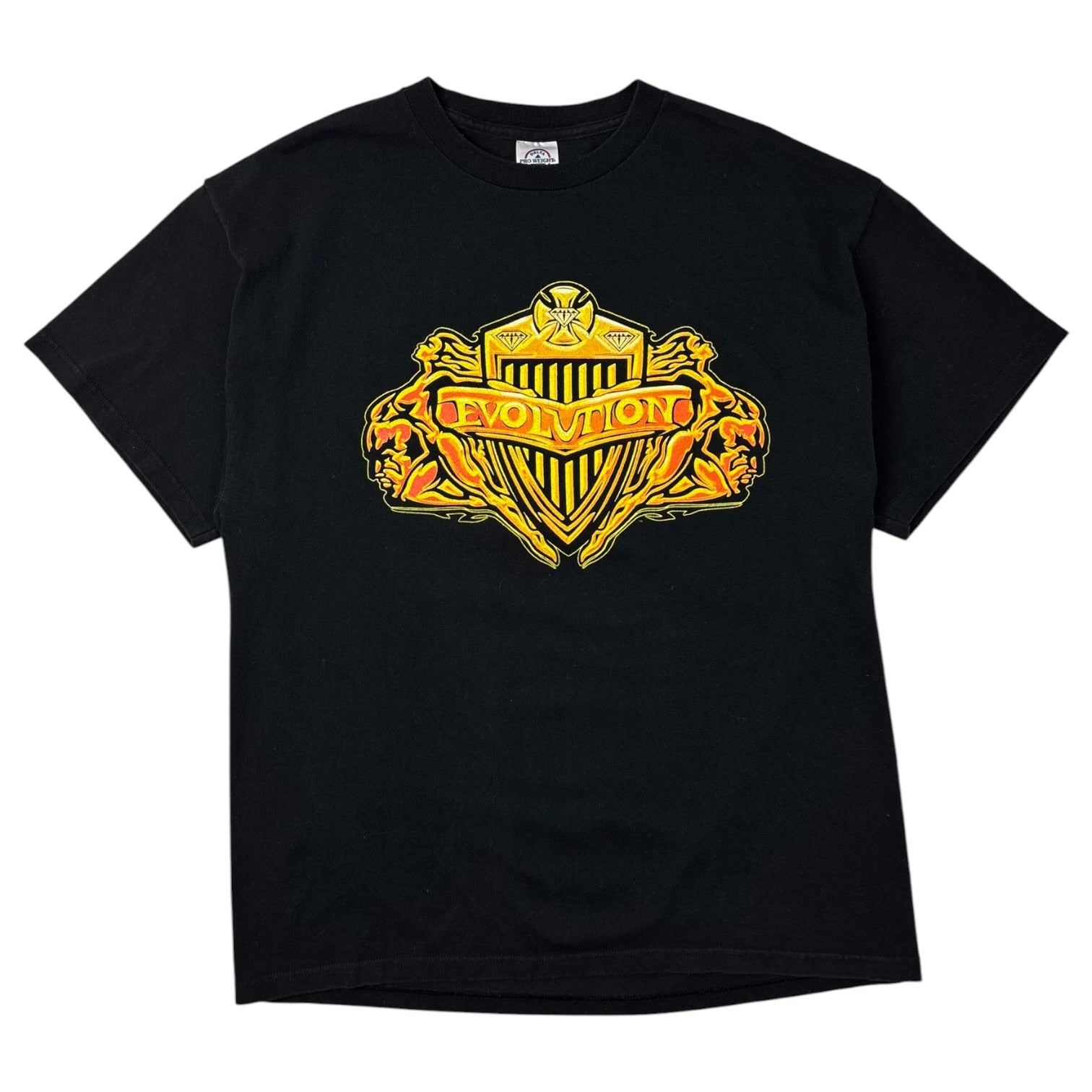 Vintage WWE Evolution ‘Paid, Laid, and Made’ T-Shirt Black