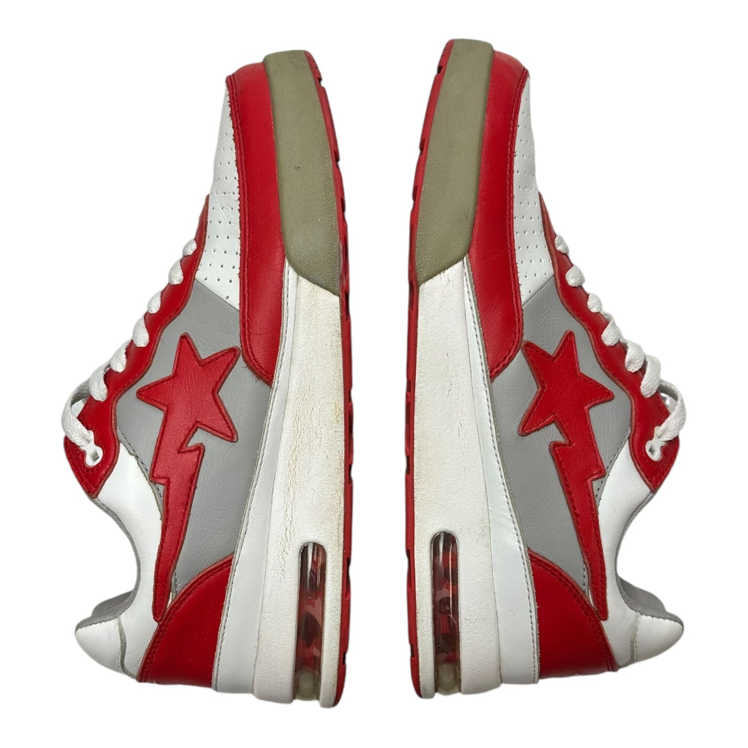 Bape Roadsta FS-034 Red White Sneaker (Used)