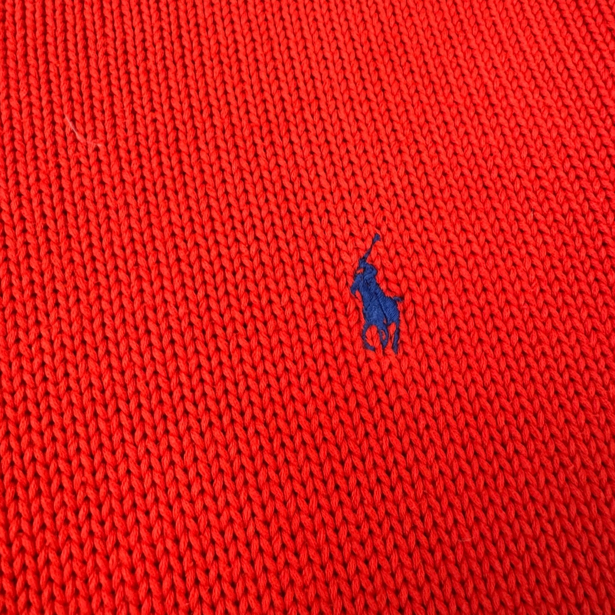Vintage Polo Ralph Lauren Knit Deep Orange