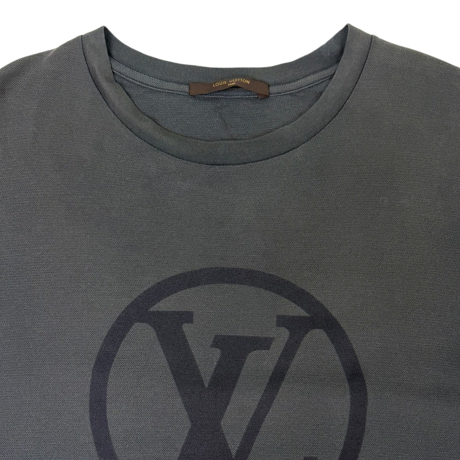 Louis Vuitton LV Circle Graphic T-Shirt Dark Grey
