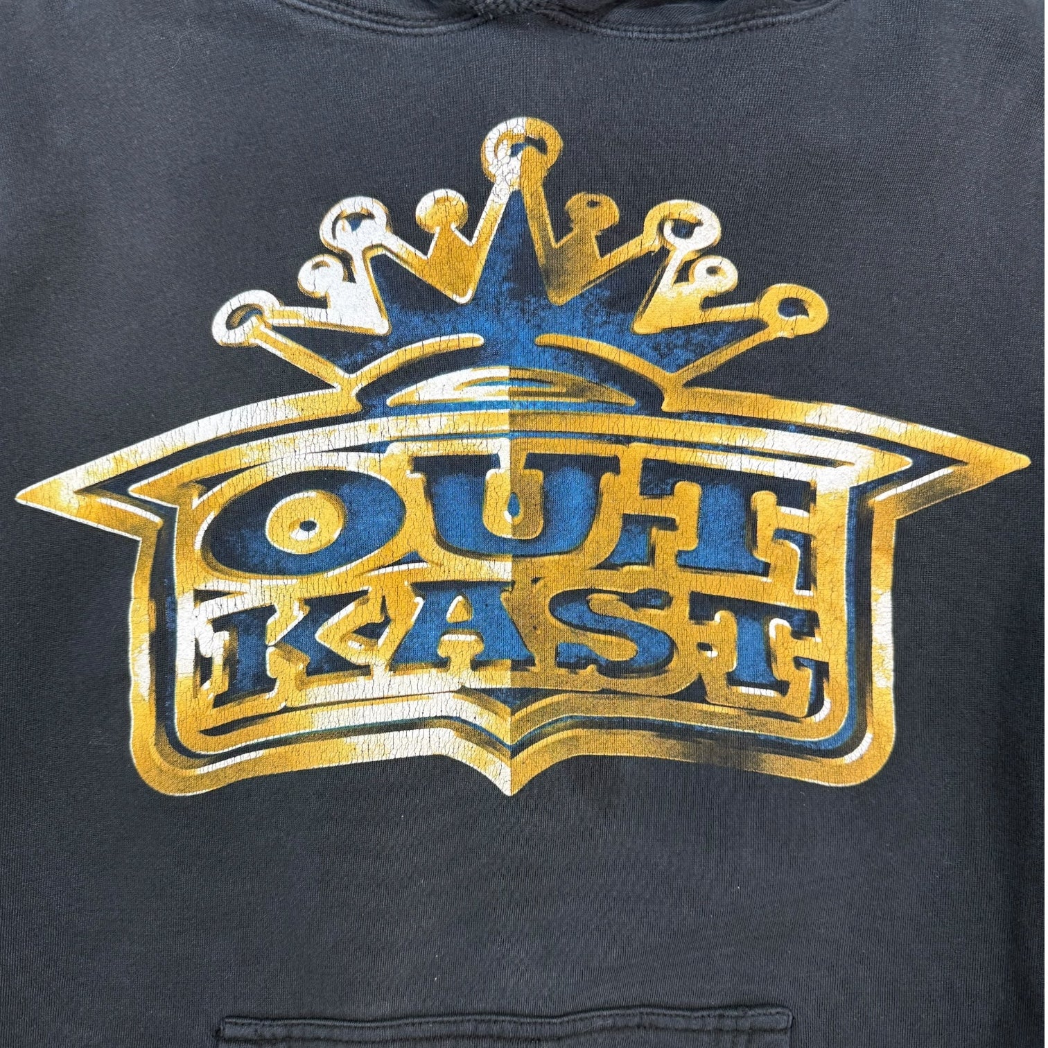 Vintage Outkast Crown Hoodie Black
