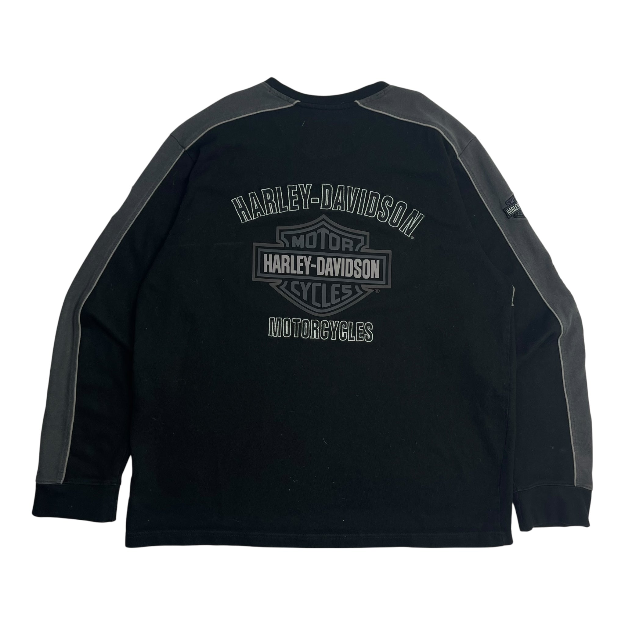Vintage Harley Davidson Crewneck Sweatshirt Black