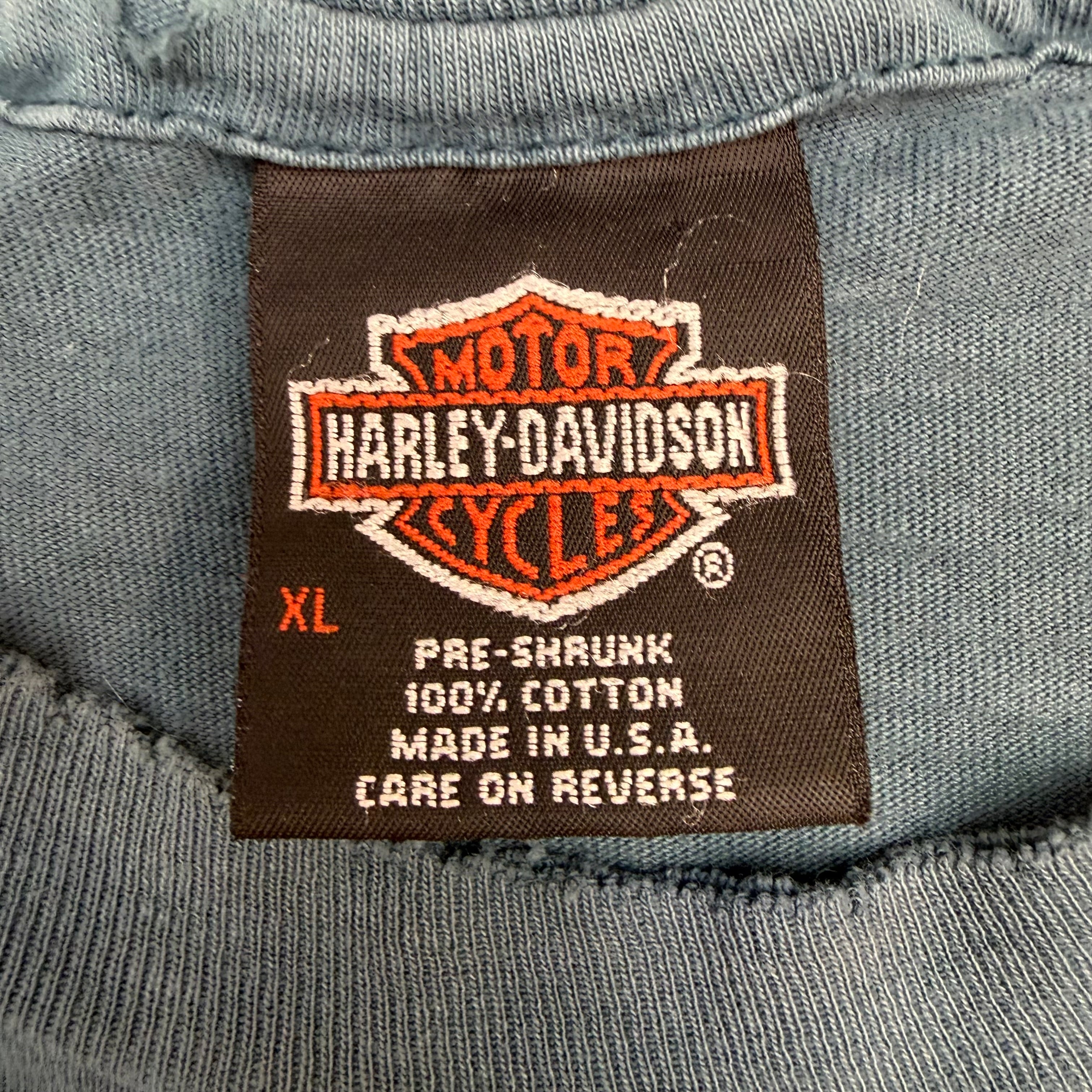 1996 Harley Davidson South Dakota Tee Blue