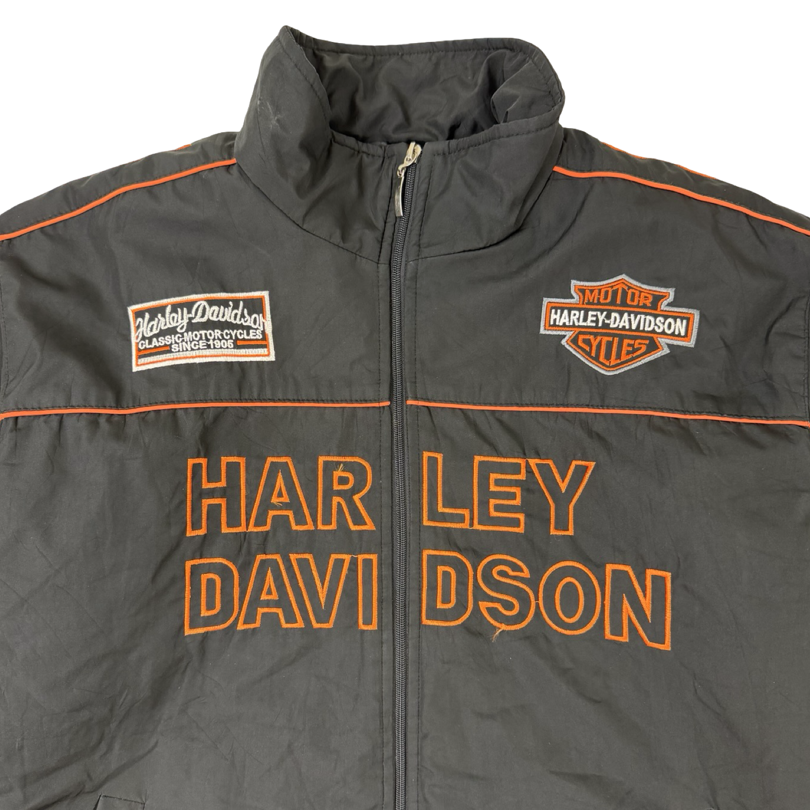 Vintage Harley-Davidson Racing Bomber Jacket