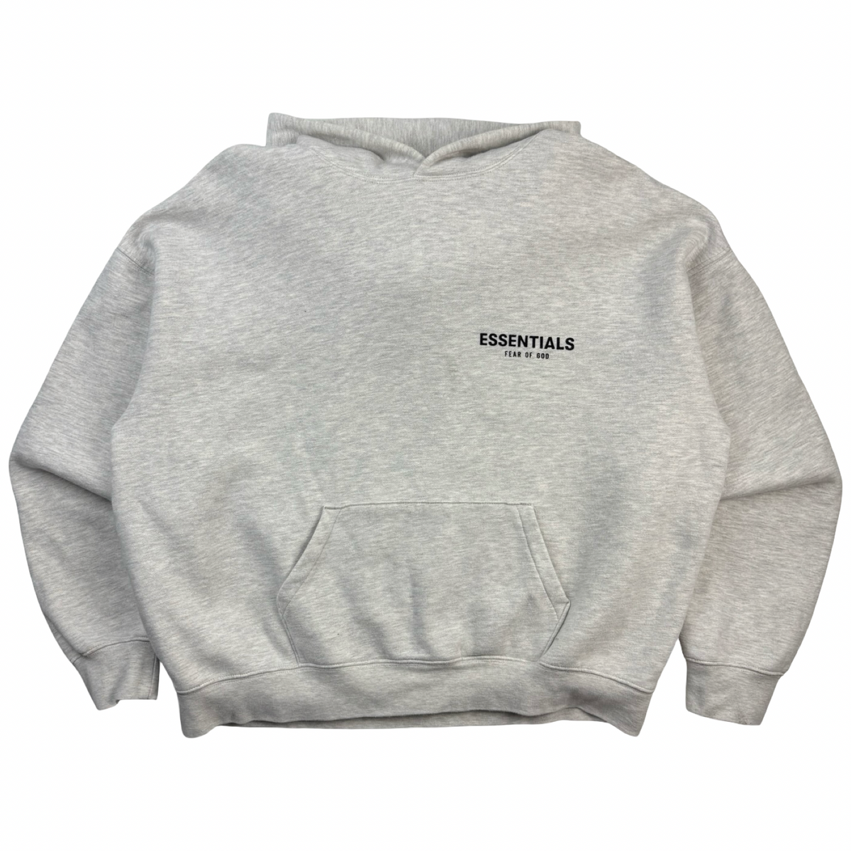 Fear OF God Essentials Hoodie Heather White