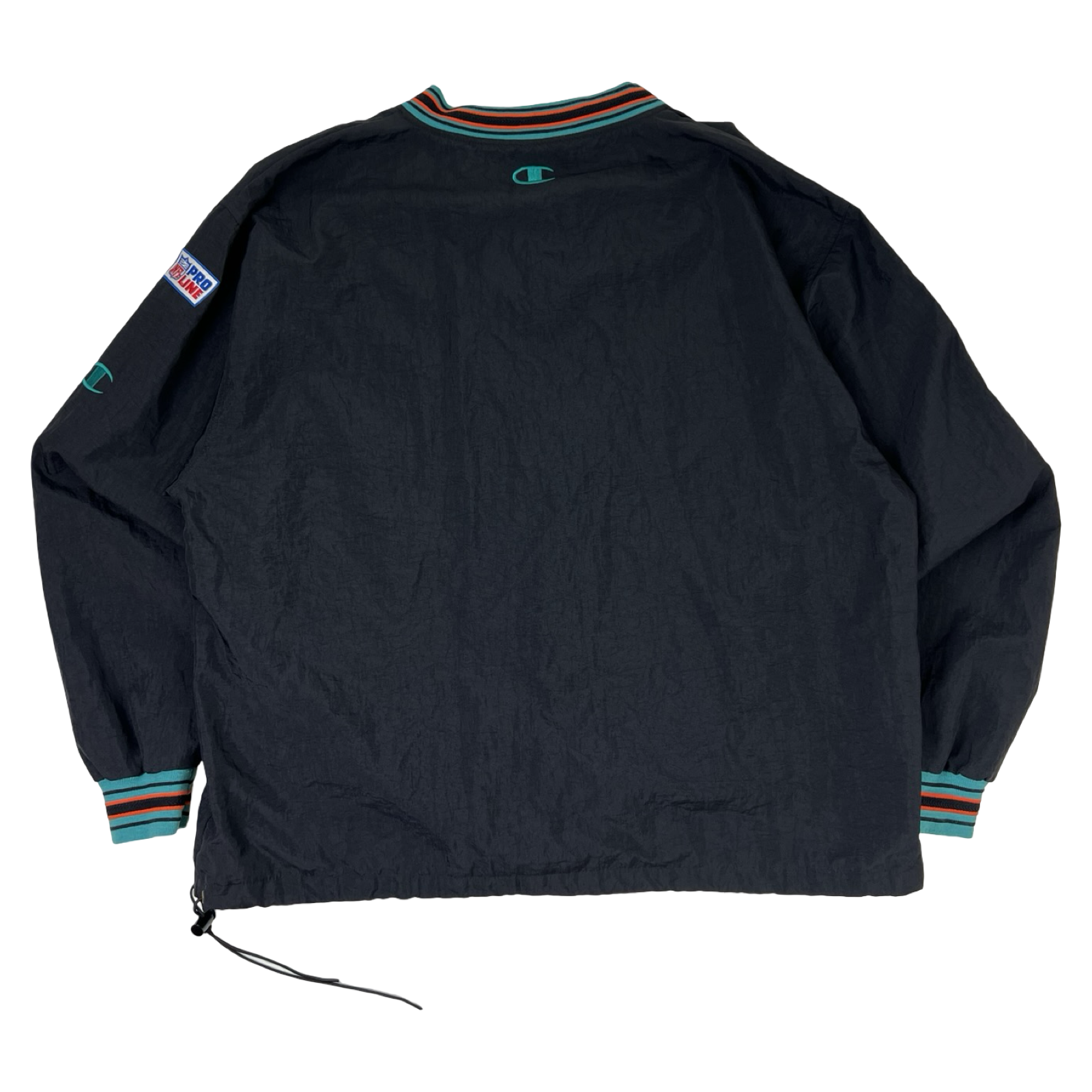 Vintage Miami Dolphins Champion Windbreaker Black