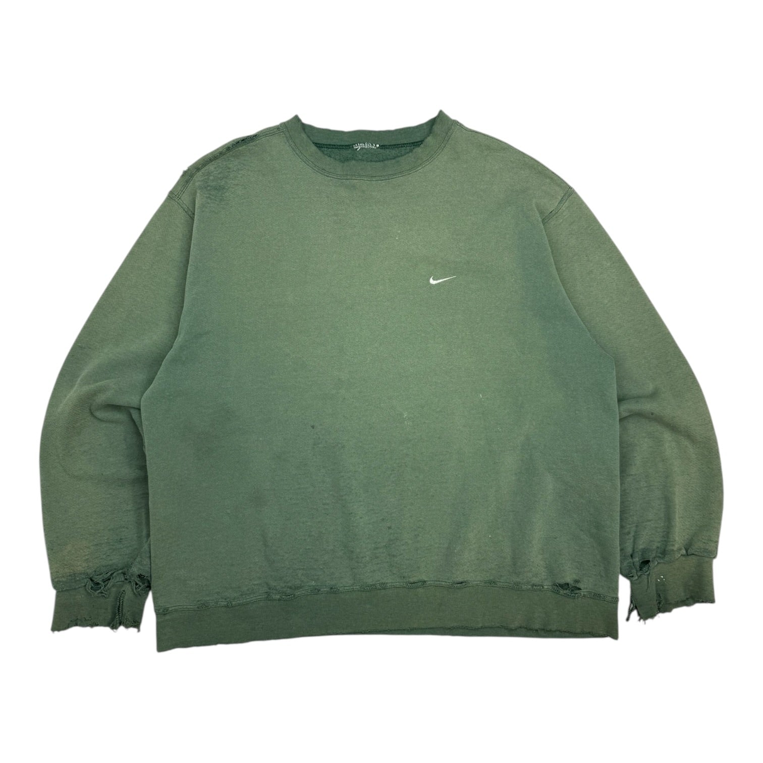 Vintage Nike Swoosh Crewneck Green