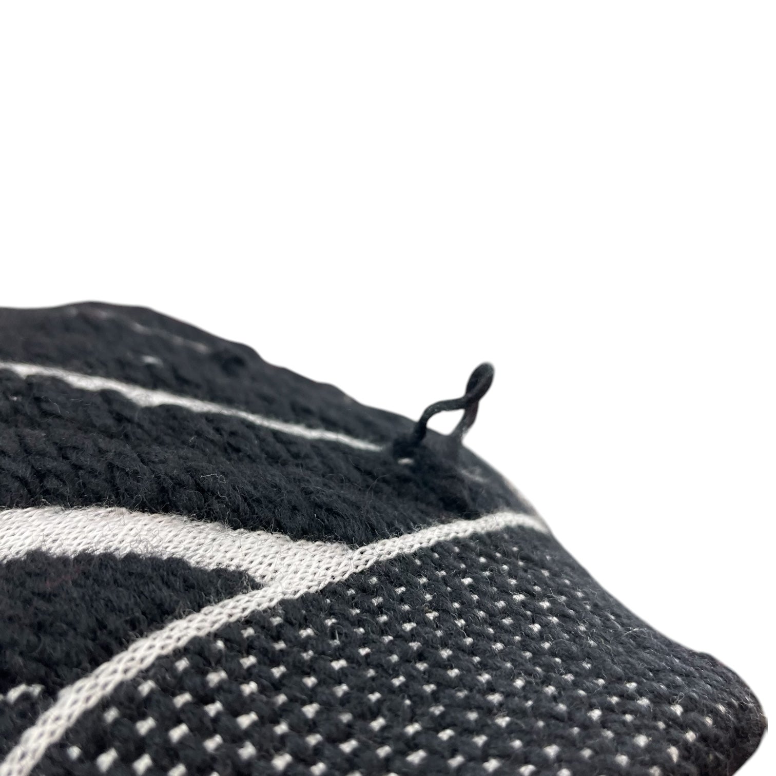 Off-White Jumbo Knit Scarf Black