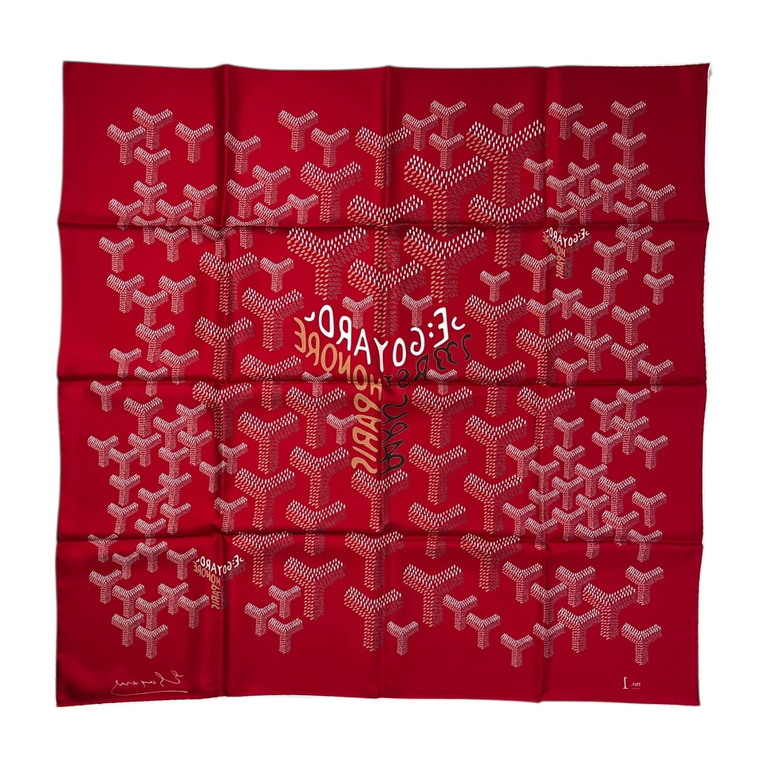 Goyard N°1 Silk Scarf