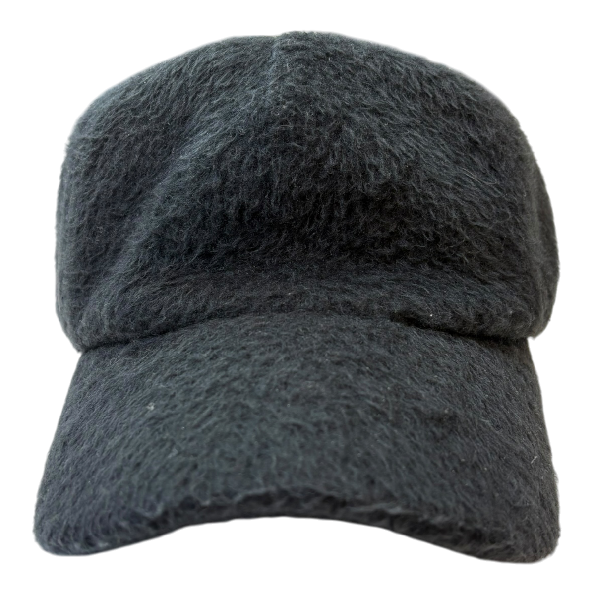We11done Mohair Zurry Cap Snapback Black