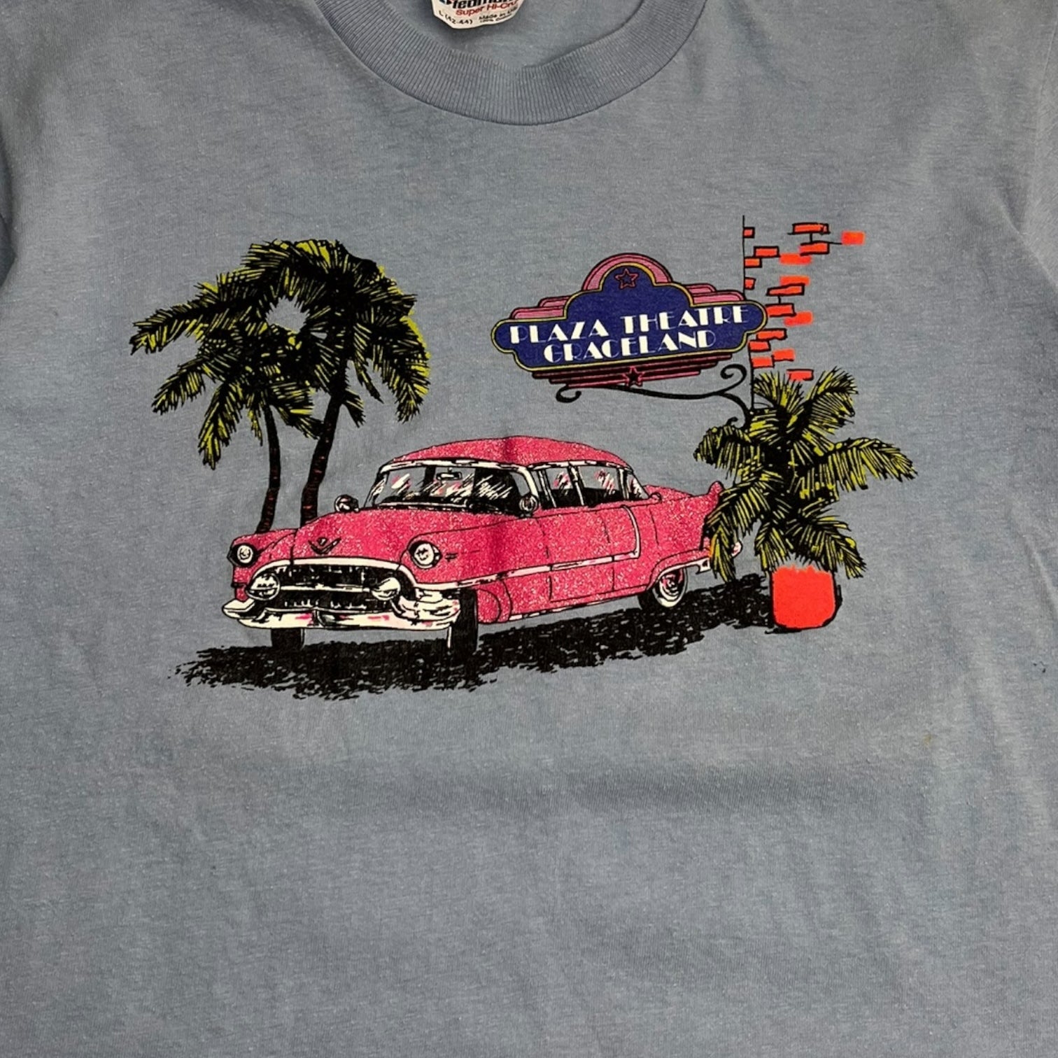 Vintage Plaza Theatre Graceland T-Shirt