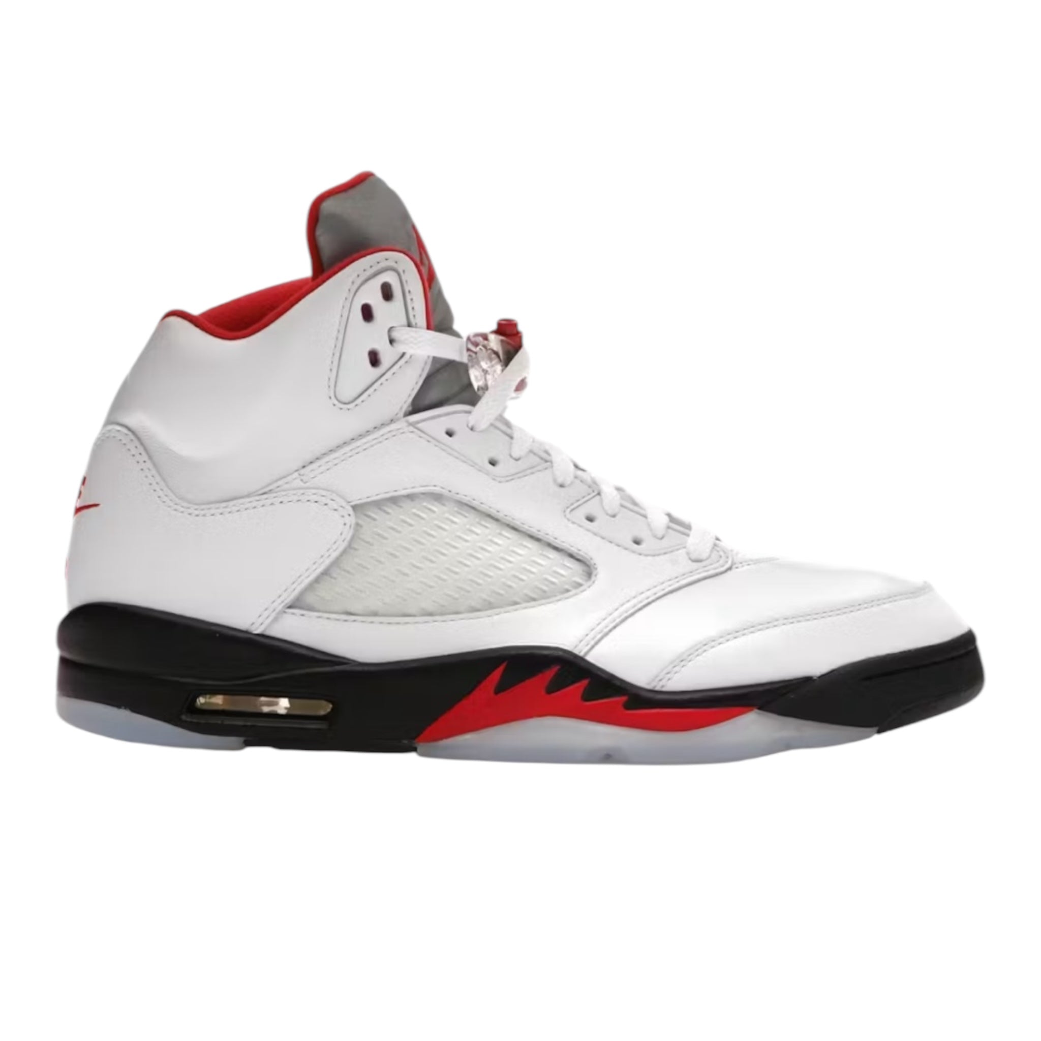 Jordan 5  Fire Red Silver Tongue (2020)