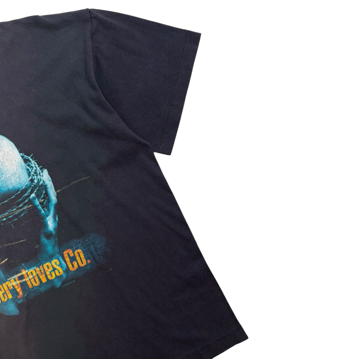 Vintage 1995 Misery Loves Company T-Shirt Black