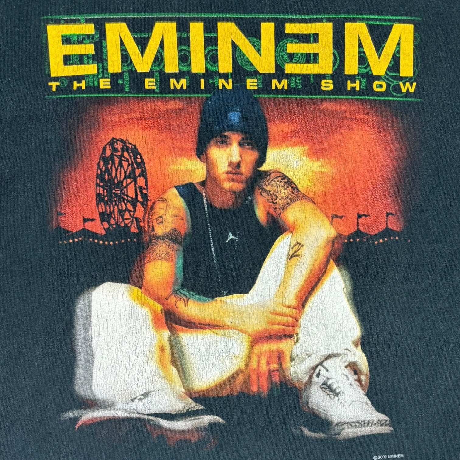 Vintage 2002 The Eminem Show T-Shirt Black