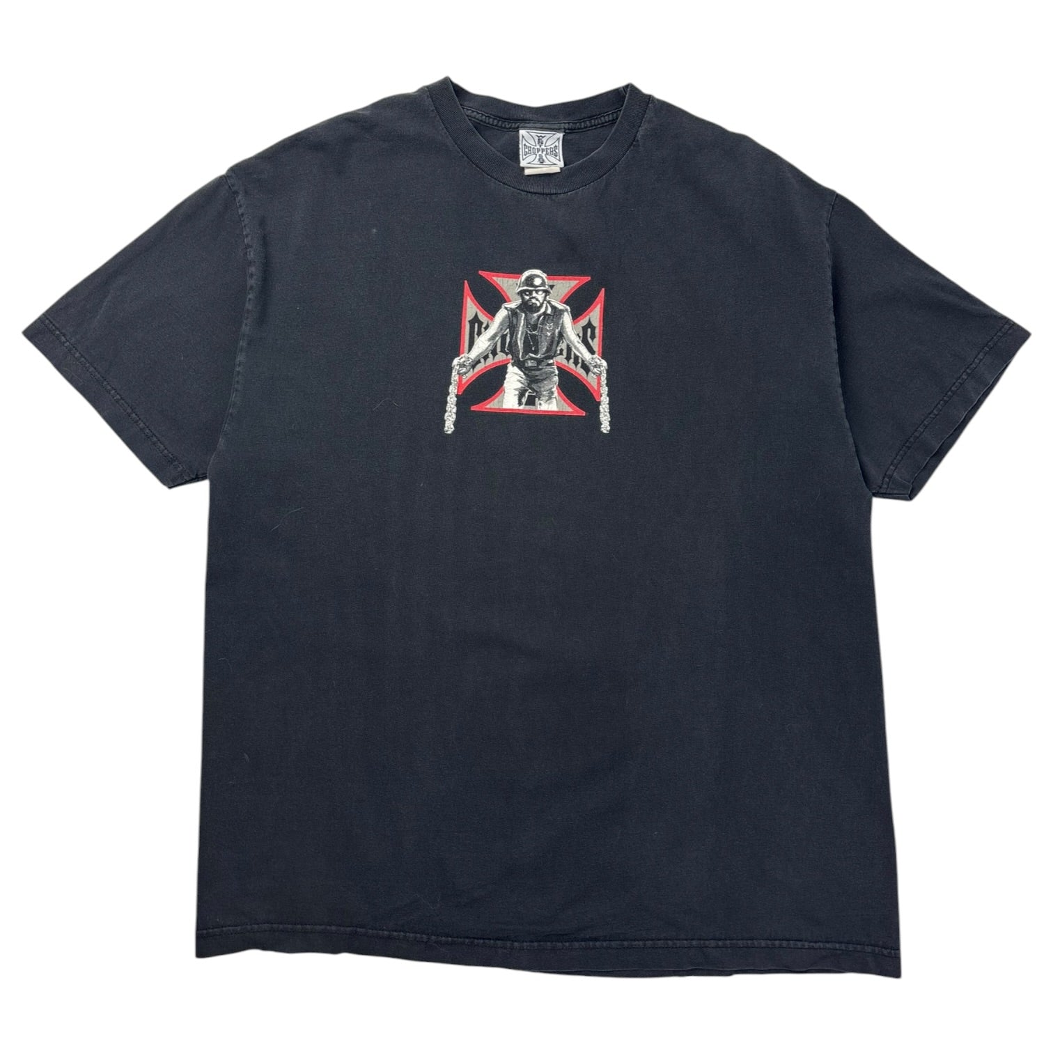 Vintage West Coast Coppers Snitch Checklist T-Shirt Black