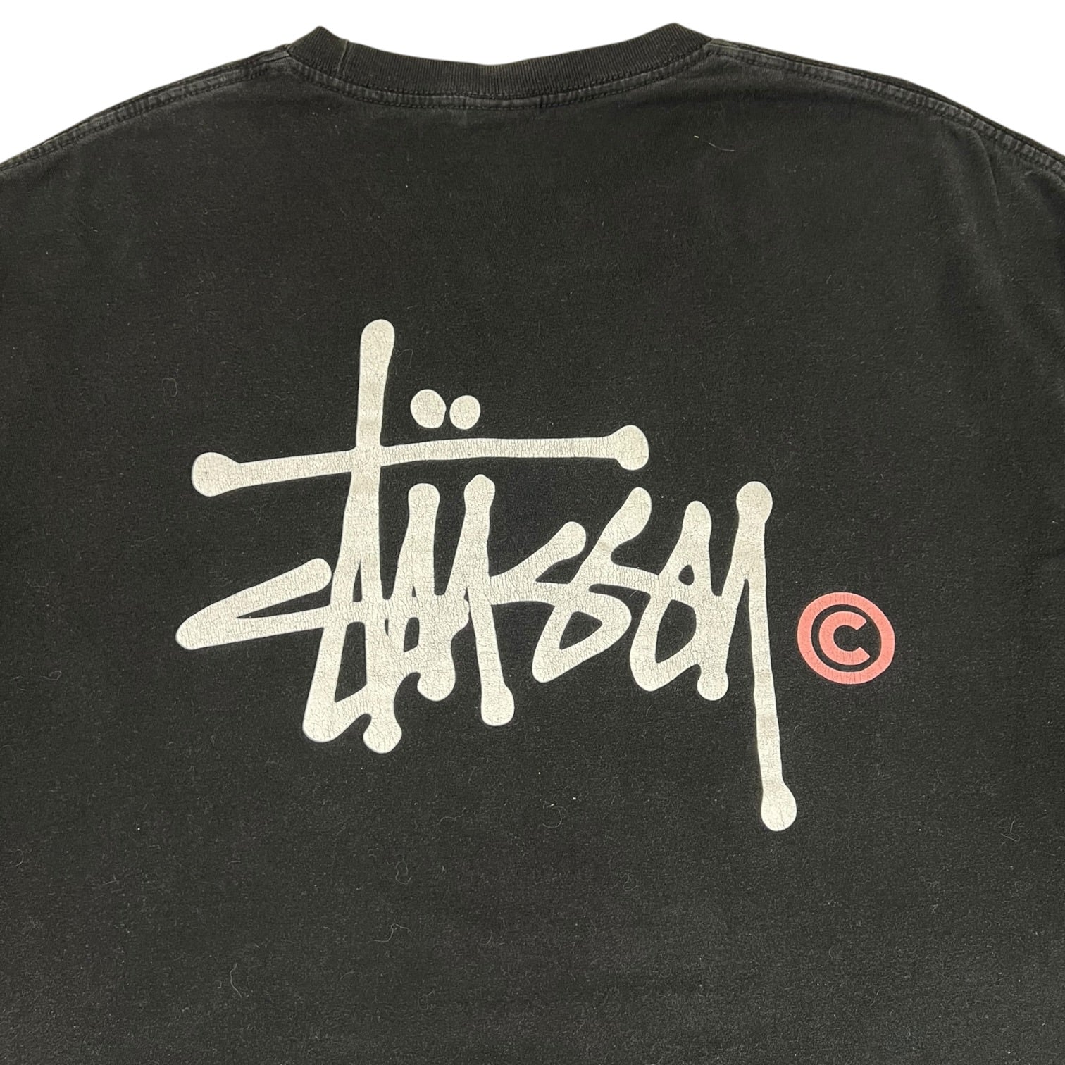 Stussy Basic Logo T-Shirt Black