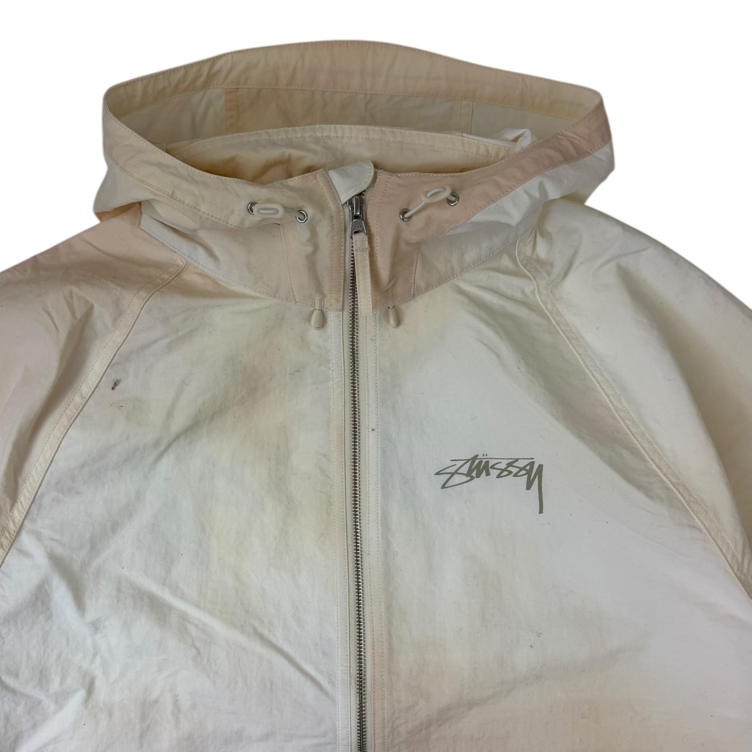Stussy Beach Shell Wave Dye Jacket Bone