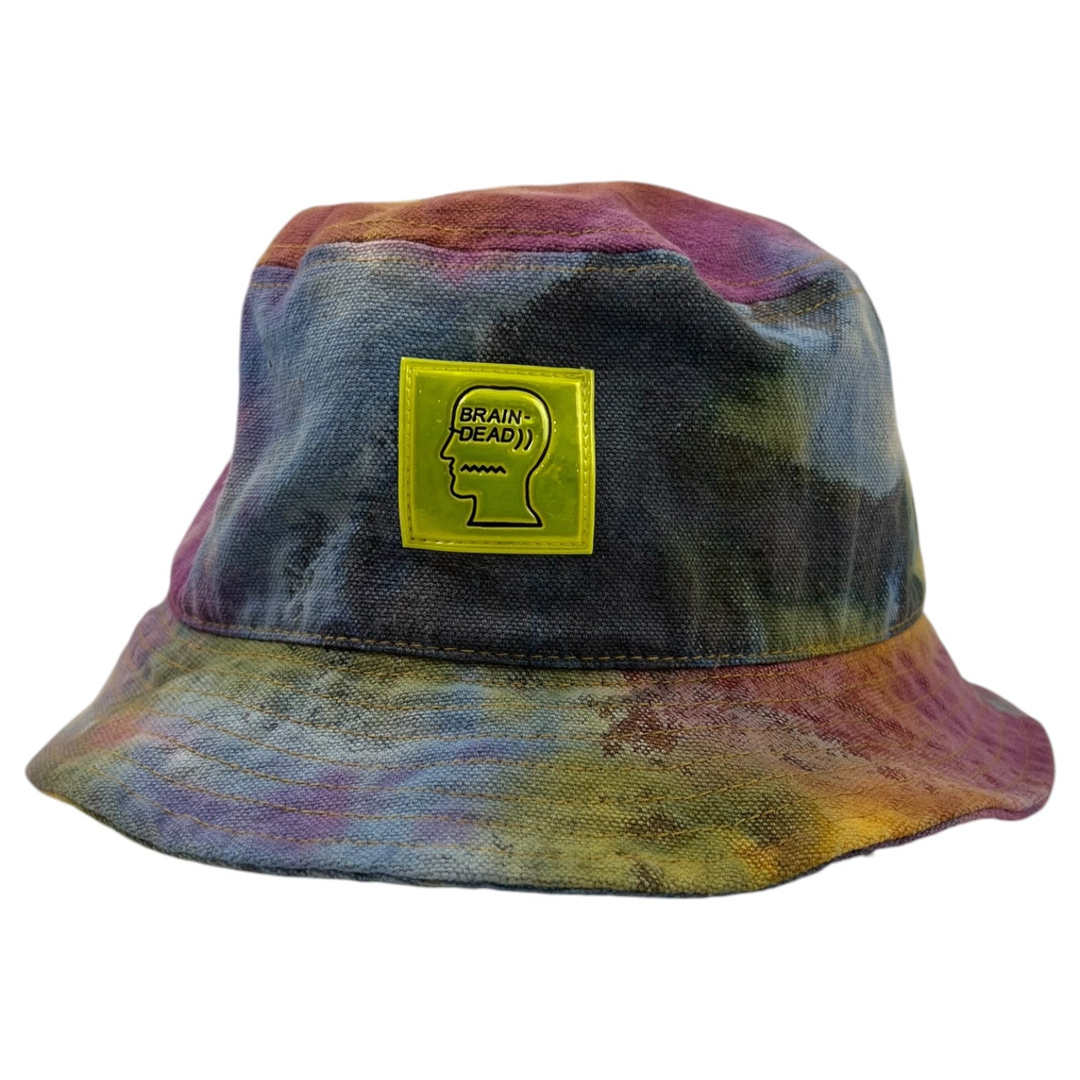 Brain Dead Dyed Canvas Bucket Hat Multicolour