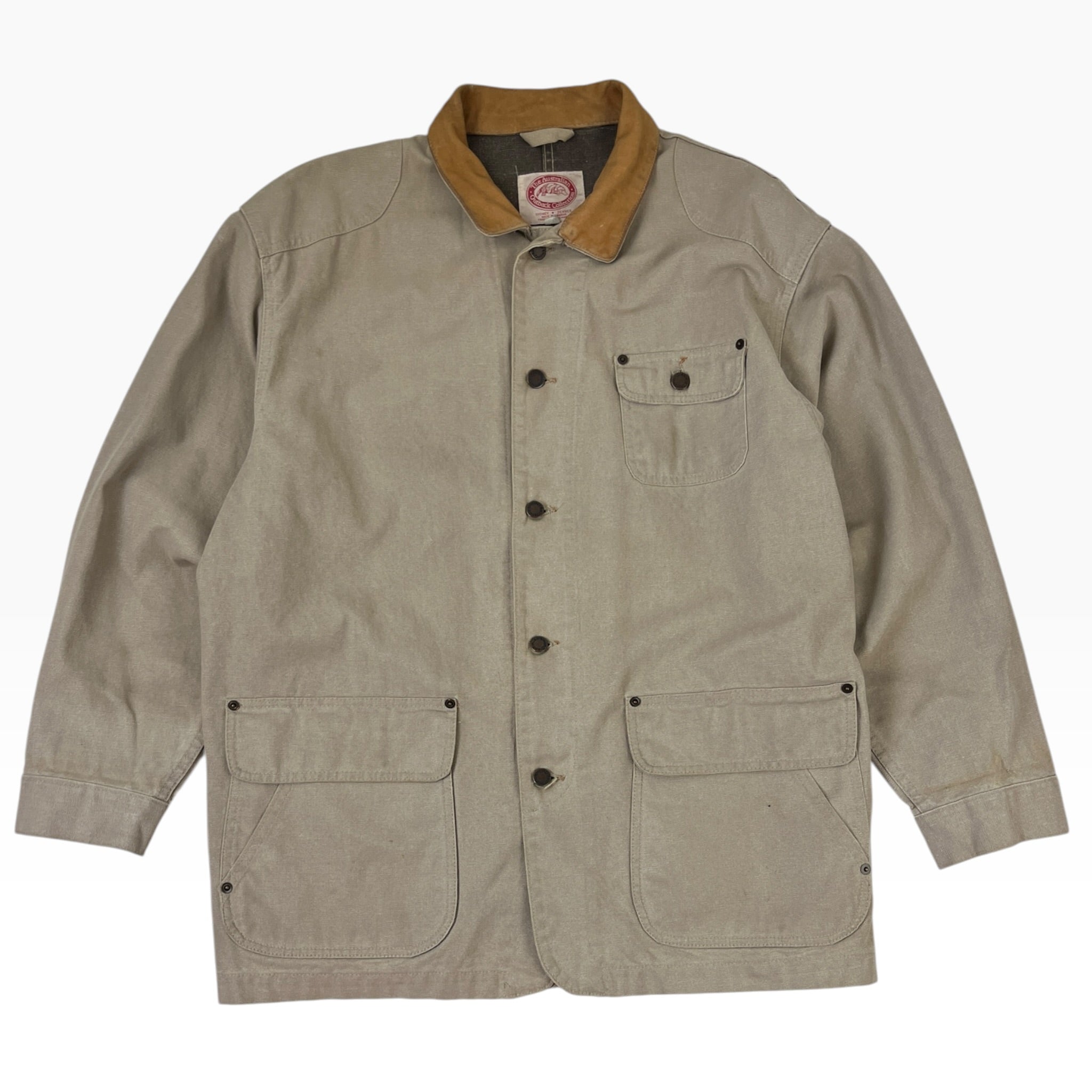 Vintage Canvas Field Jacket Beige
