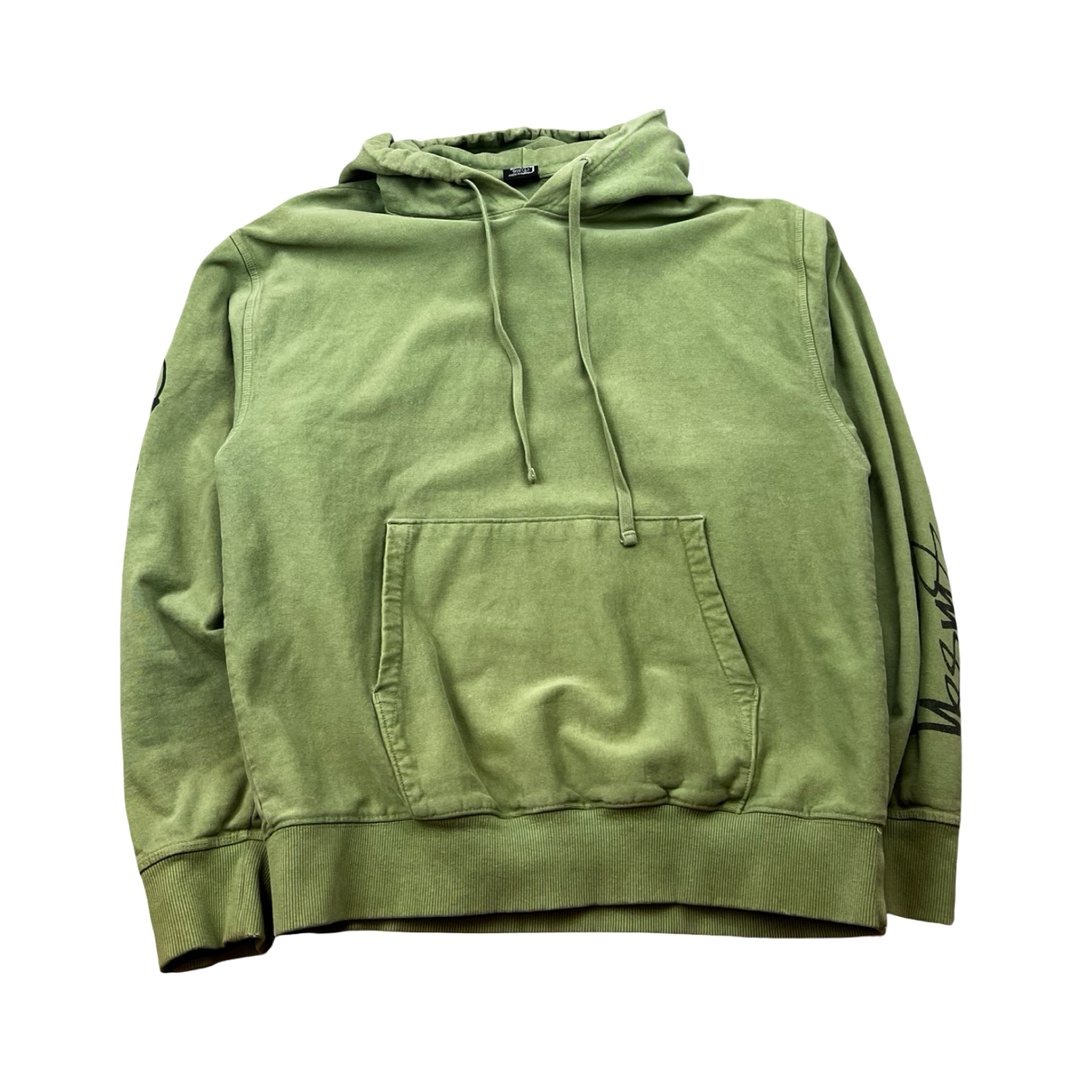 Stussy Stacked Pigment Dyed Hoodie Artichoke