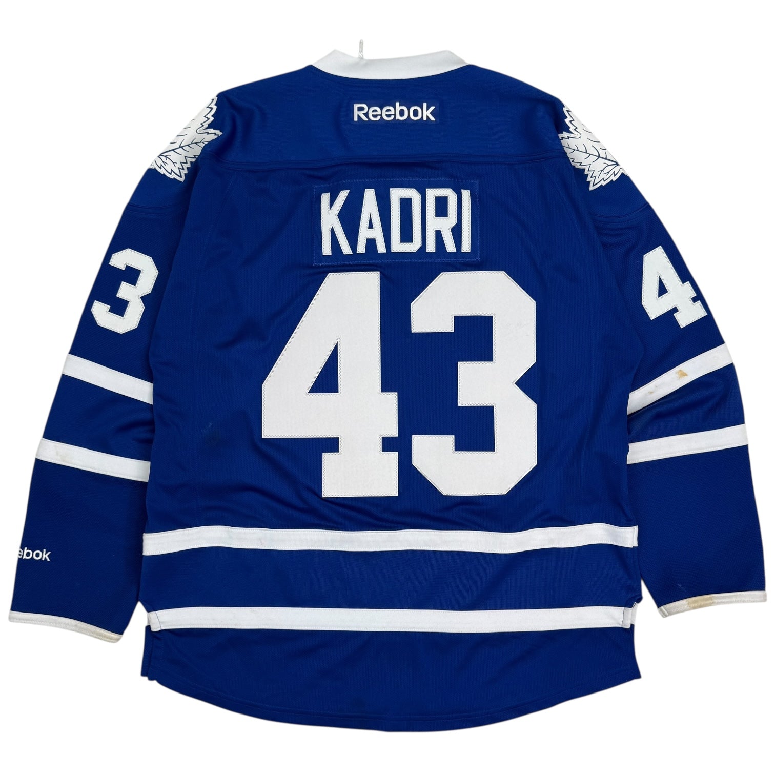 Vintage Reebok Toronto Maple Leafs Nazem Kadri Home Jersey Blue