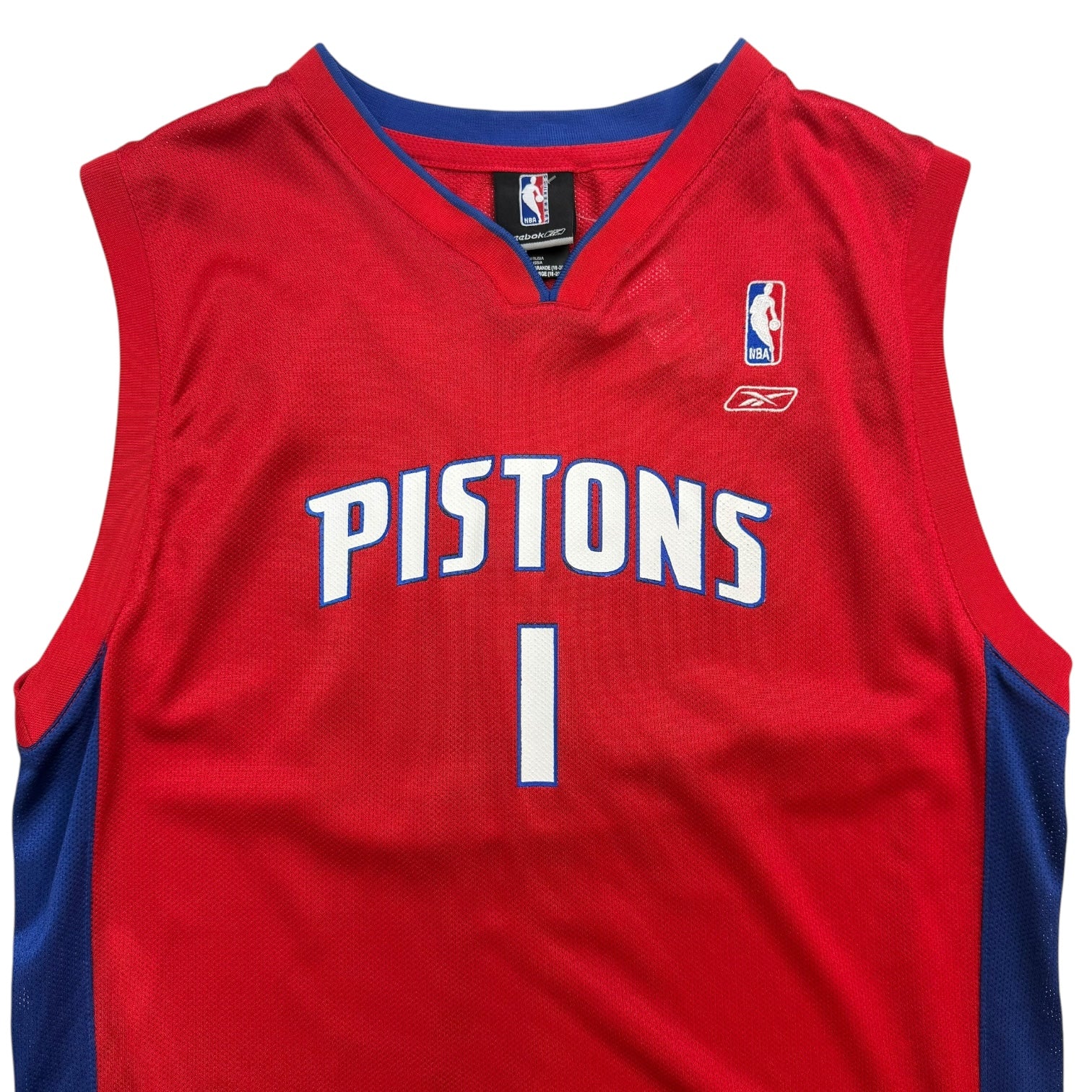 Vintage Reebok Detroit Pistons Chauncey Billups Jersey