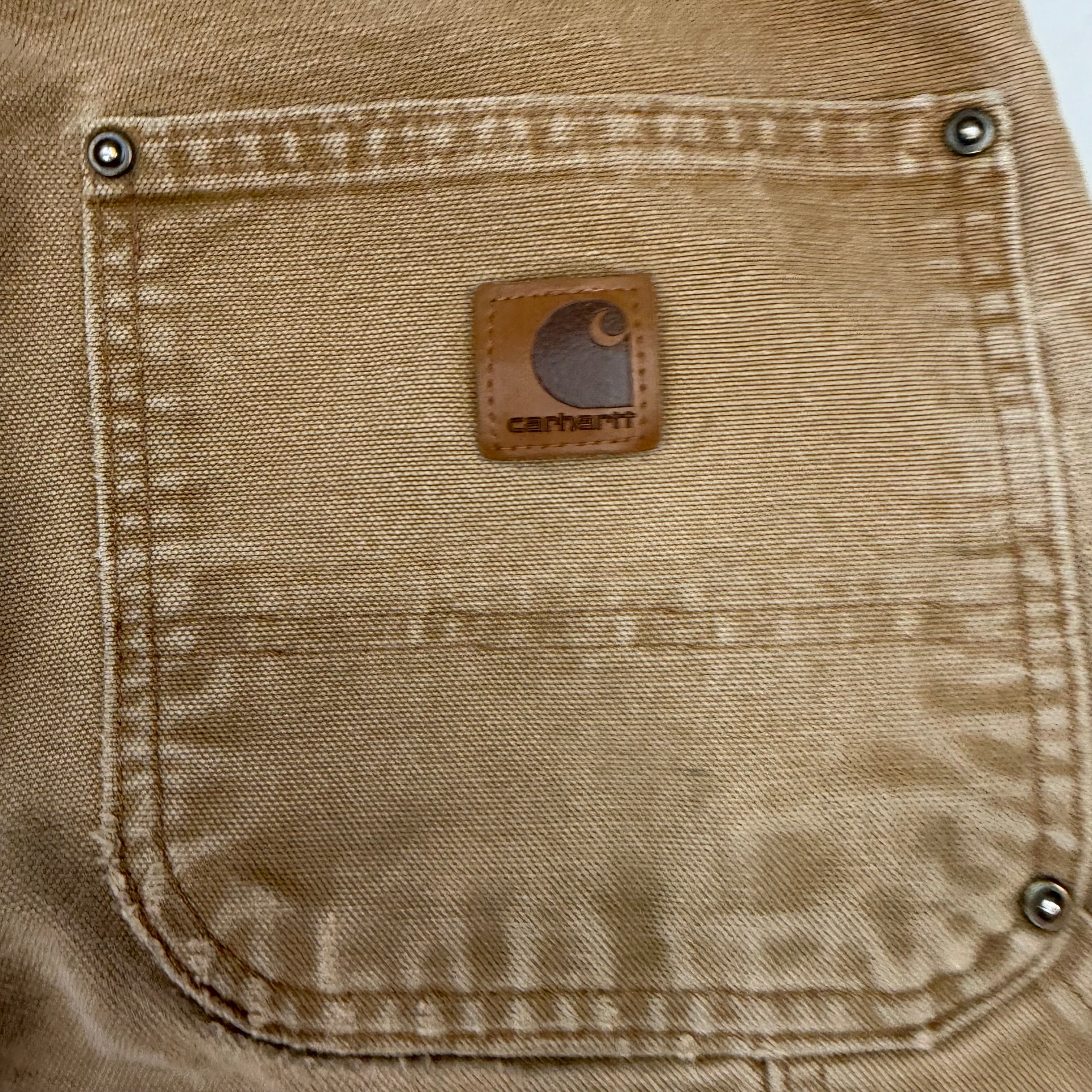 Vintage Carhartt Double Knee Pants Tan