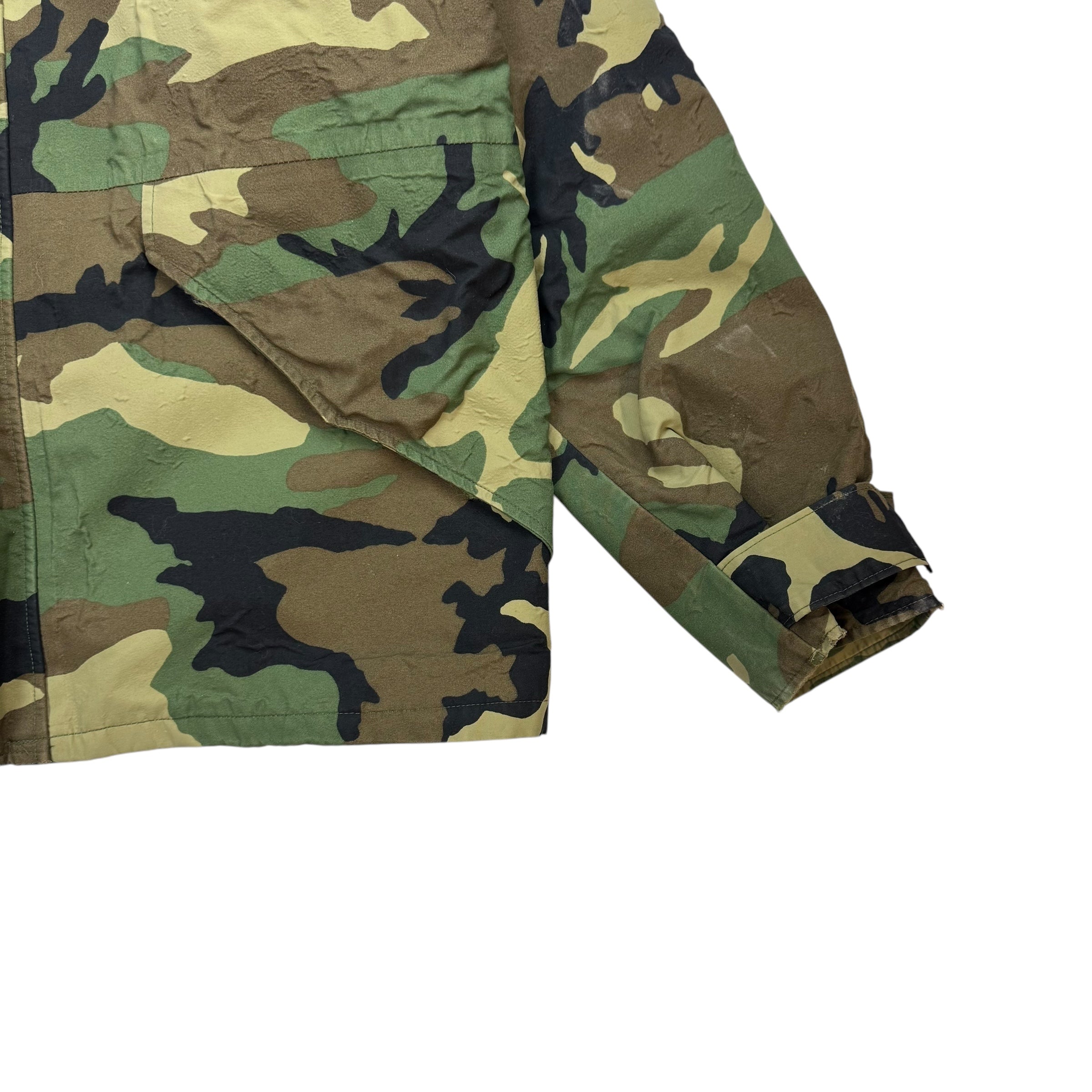 Vintage Military Parka Camo Jacket