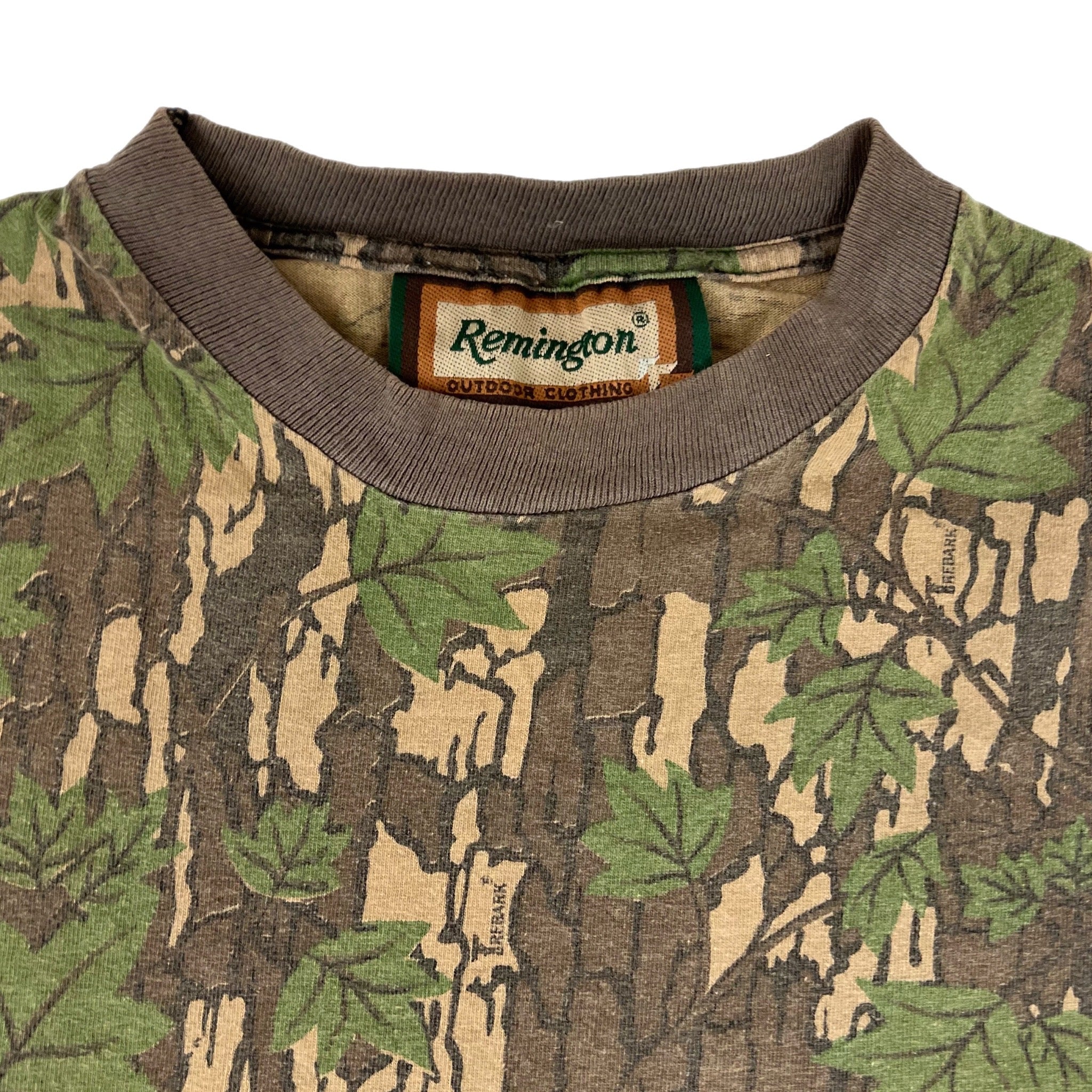 Vintage Remington TreeBark Camo Long Sleeve Tee