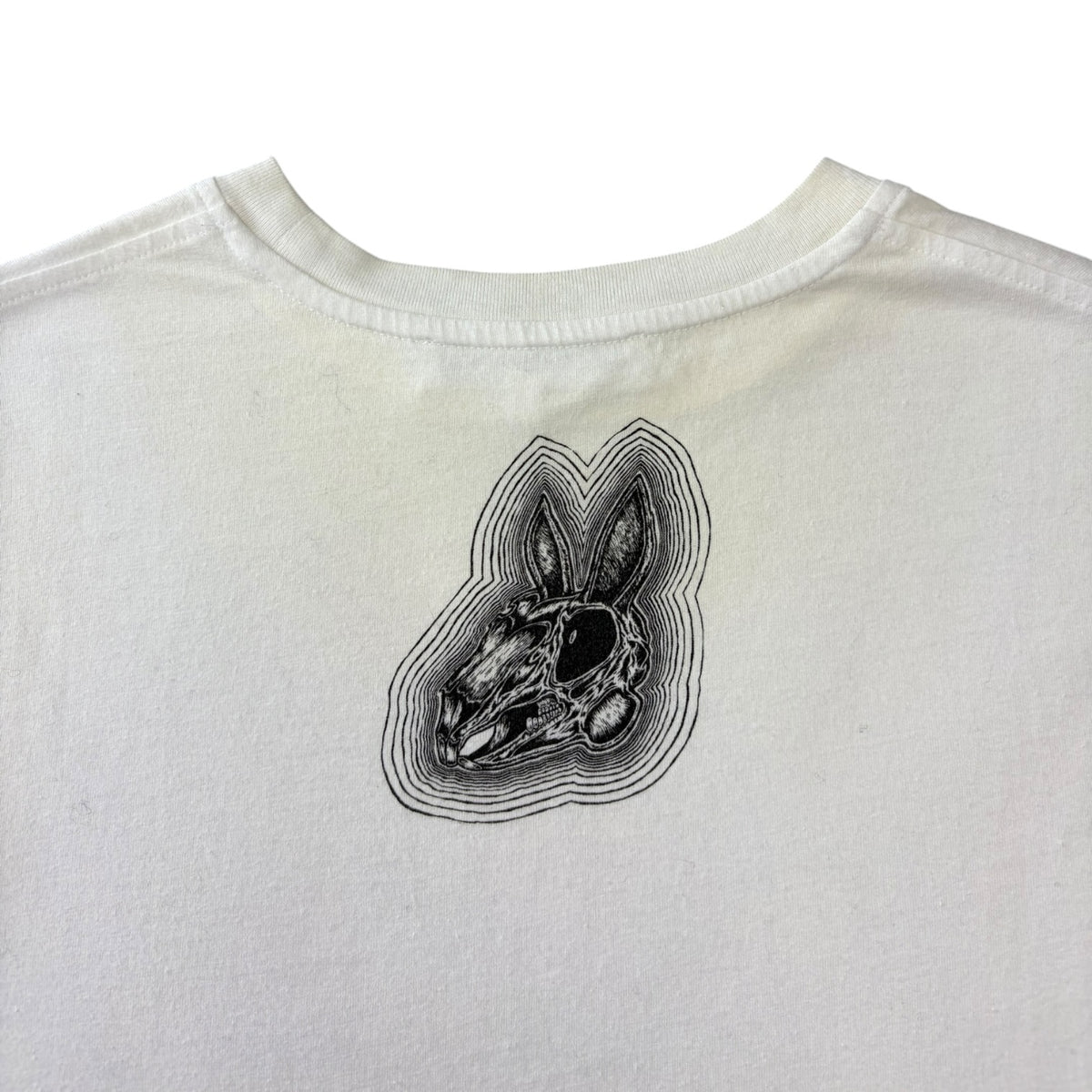 McQ Alexander McQueen Rabbit Skull T-Shirt White