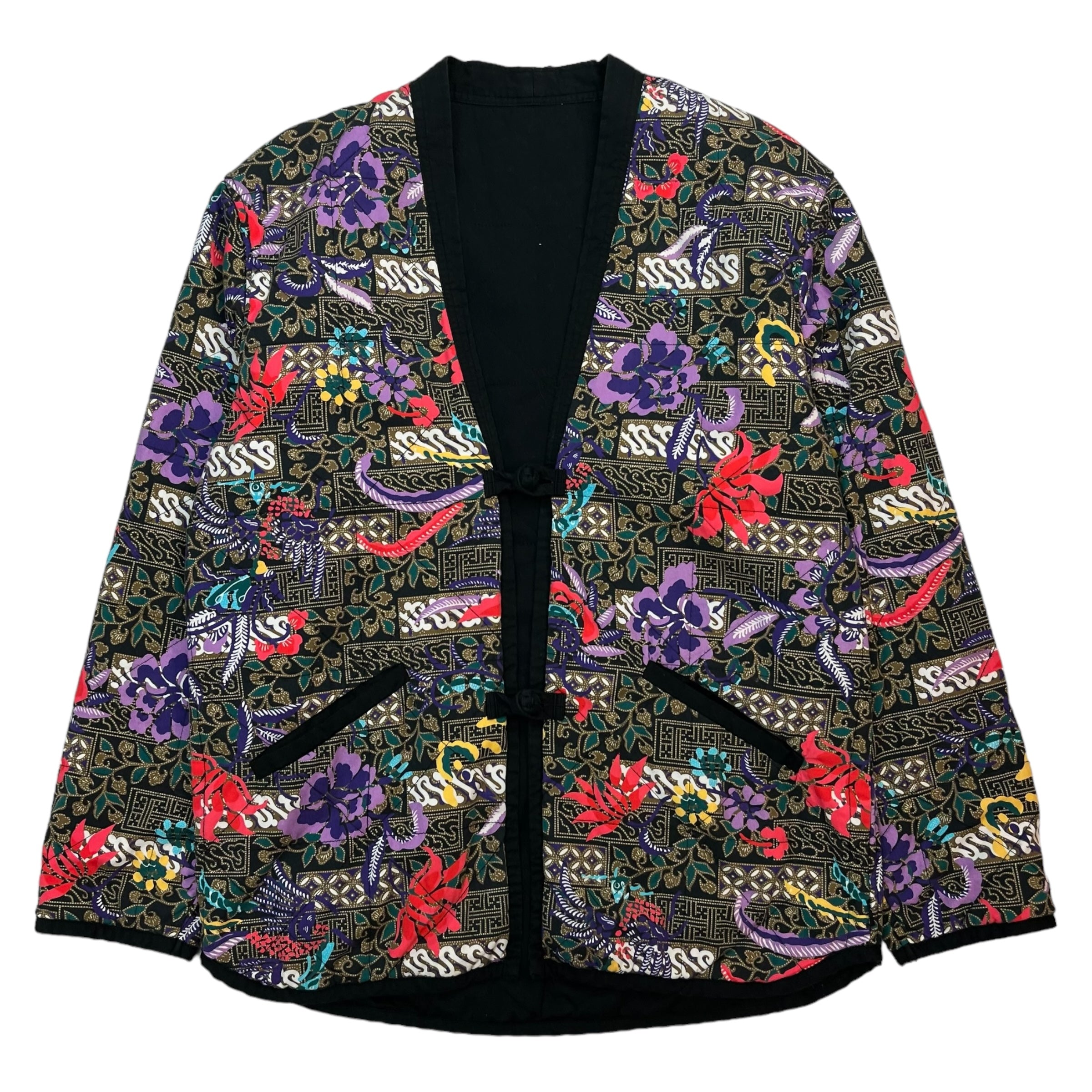 Supreme Paradise Quilted Jacket Black/Paisley