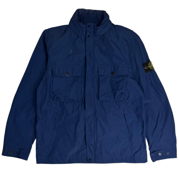 Stone Island Multi Pocket Field Coat Navy