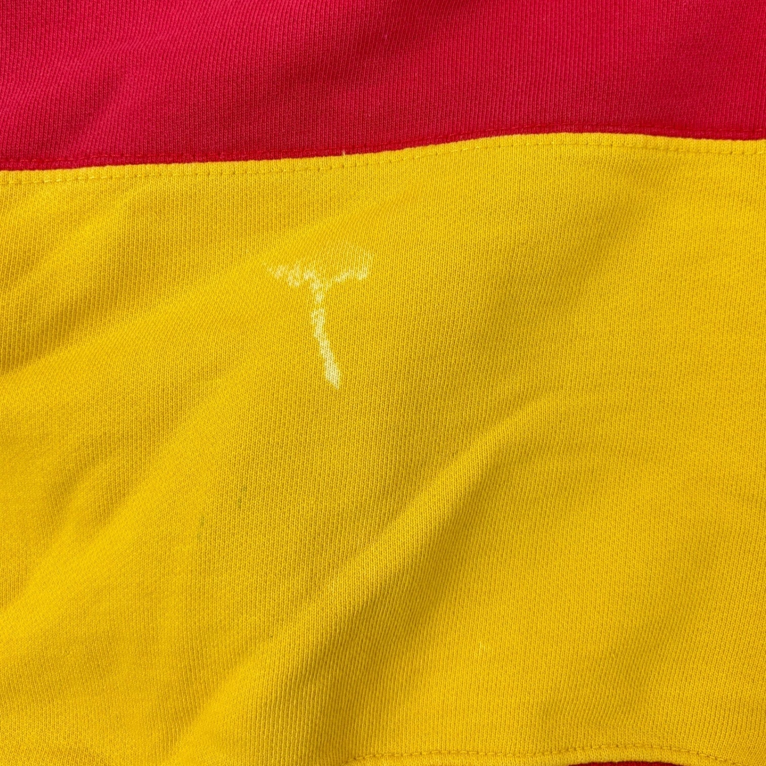 Vintage Mondetta Russia Striped Crewneck Red/Yellow