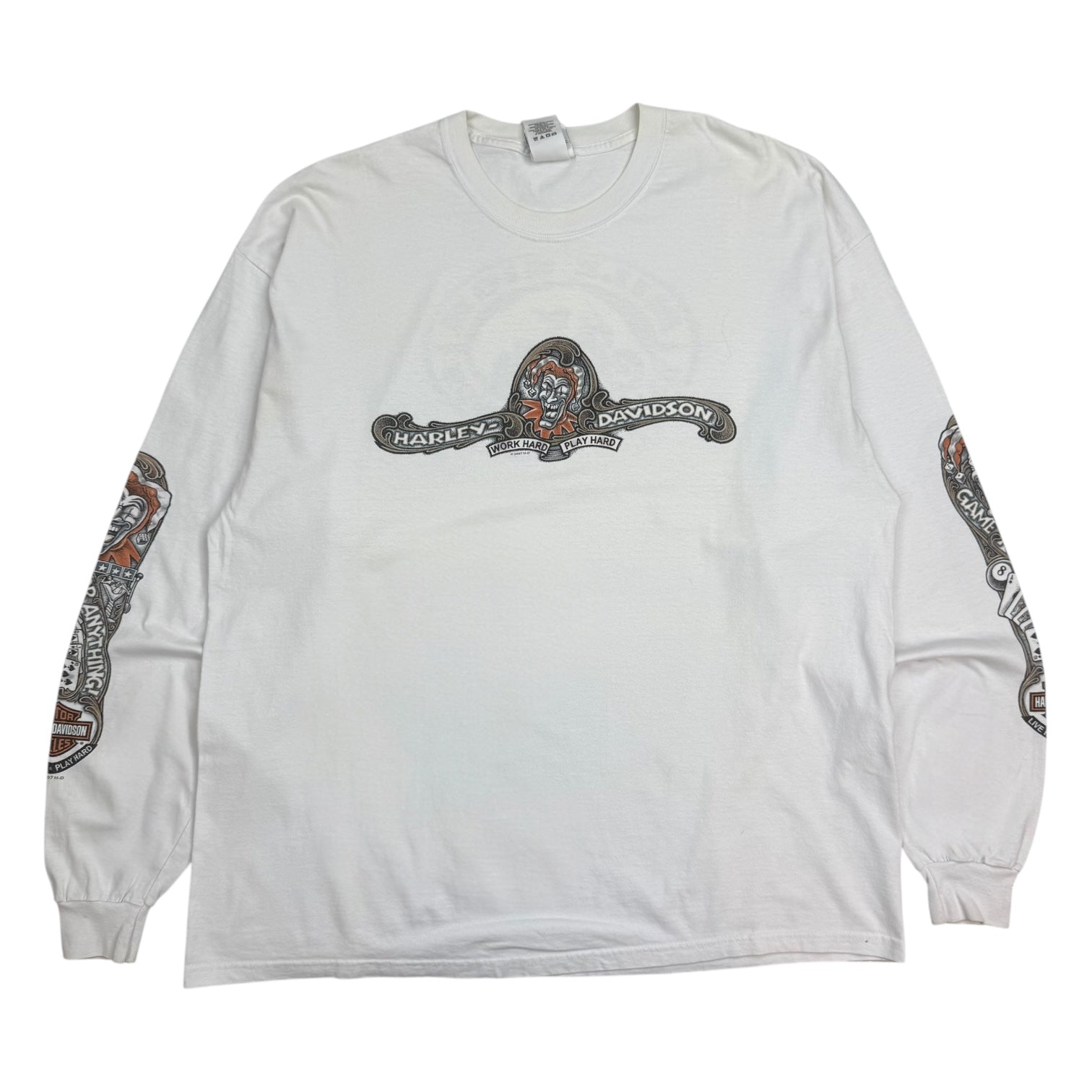 Vintage Harley Davidson Denver Colorado Longsleeve White