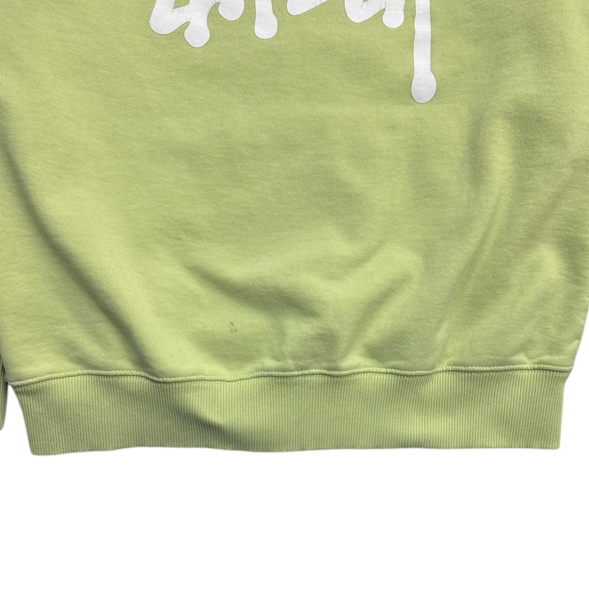 Stussy Classic Logo Hoodie Pastel Lime