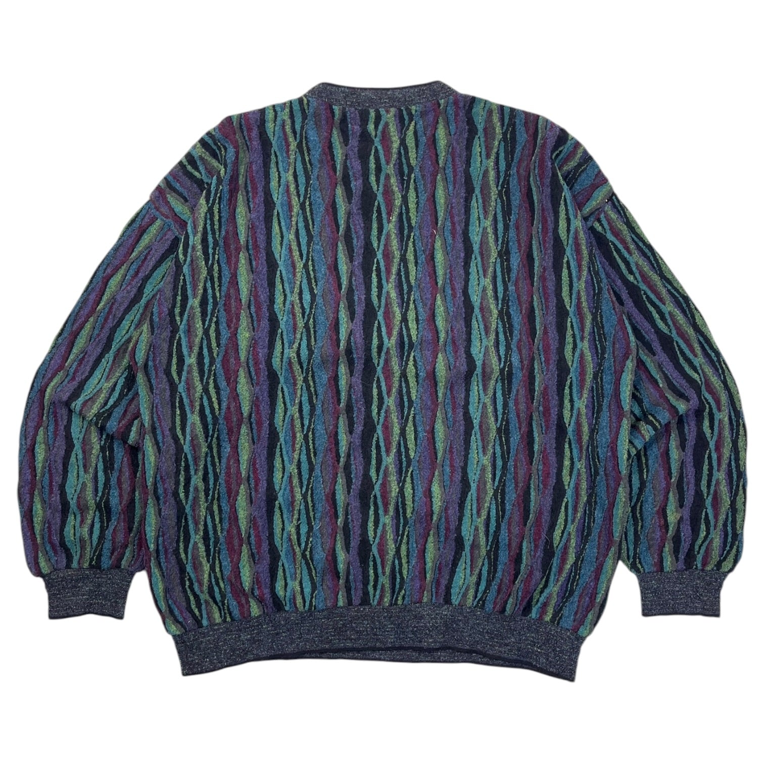 Vintage Tundra Vertical Diamond 3D Knit Borealis