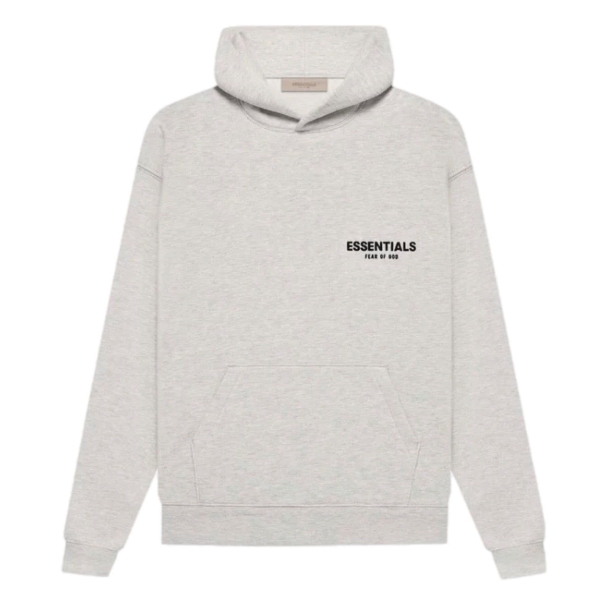 Fear Of God Essentials Core Hoodie Light Heather Oatmeal