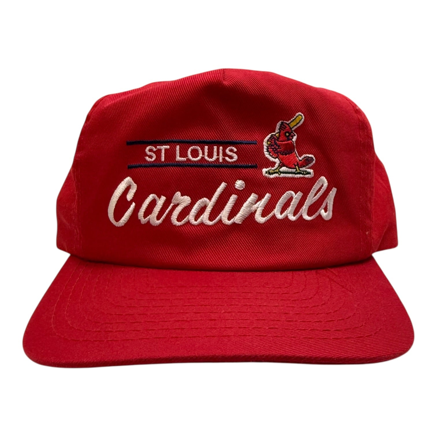 Vintage St Louis Cardinals SnapBack Hat Red